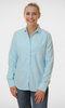 women Lacoste shirt (Baby Blue)