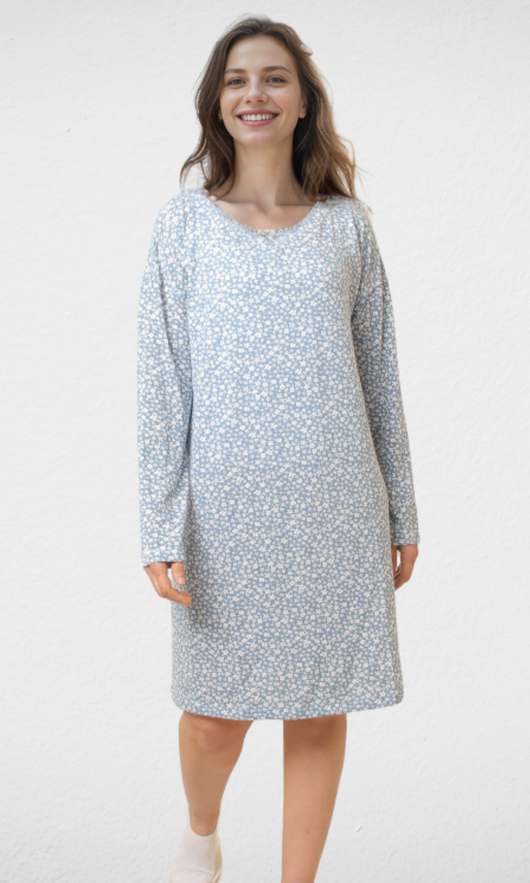 Women Night Wear Blue