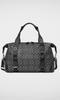 Leather Handbag (Black& Grey)