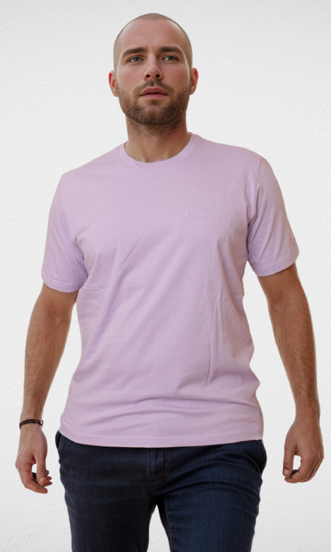 Men T-shirt Champion (Purple)