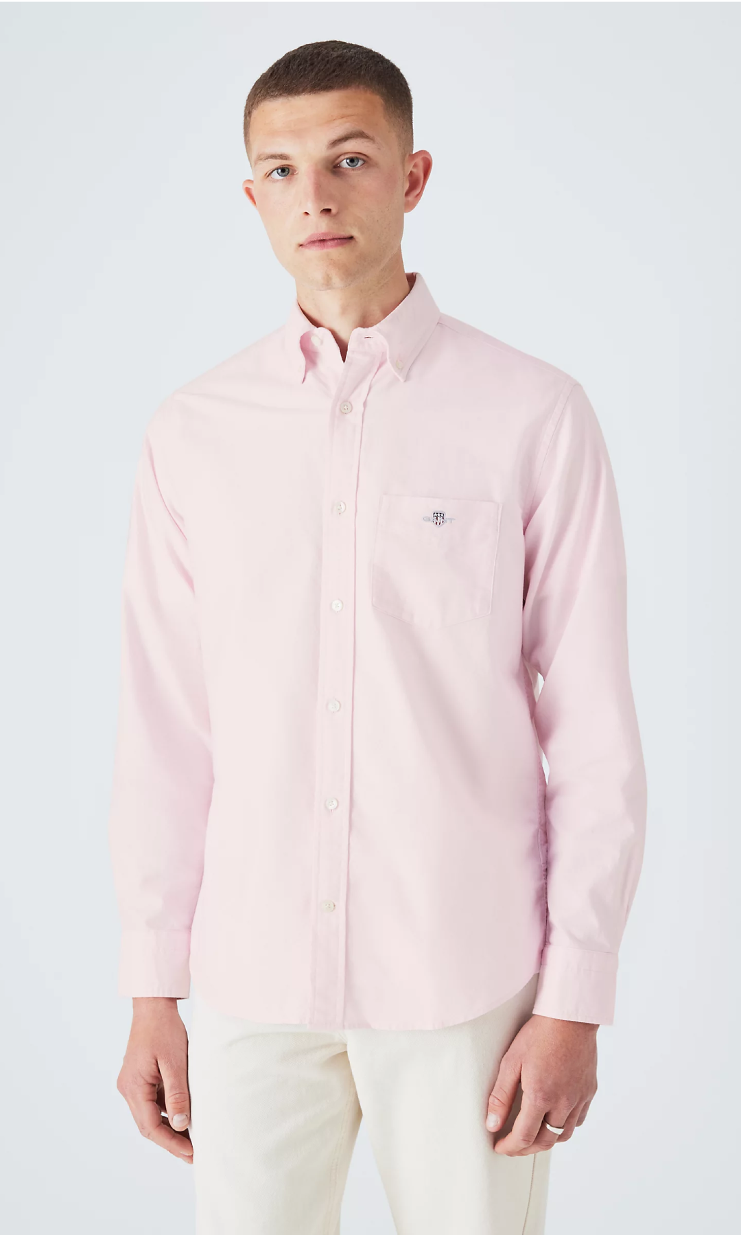 Men shirt Oxford (Pink)