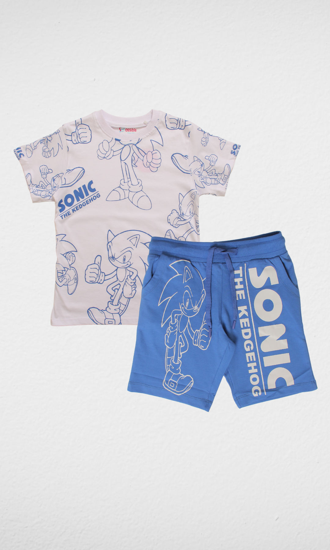 Kids Set Sonic (White)