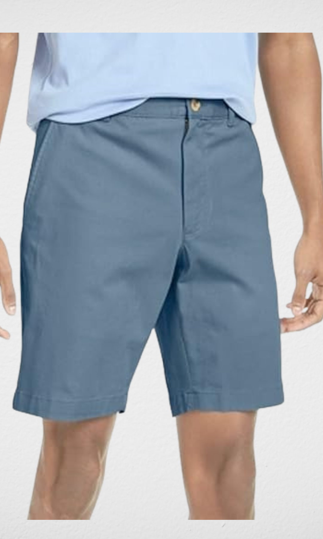 Club Room Gabardine Shorts -Dark Grey