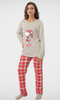 Women Pajama Snoopy (Grey)