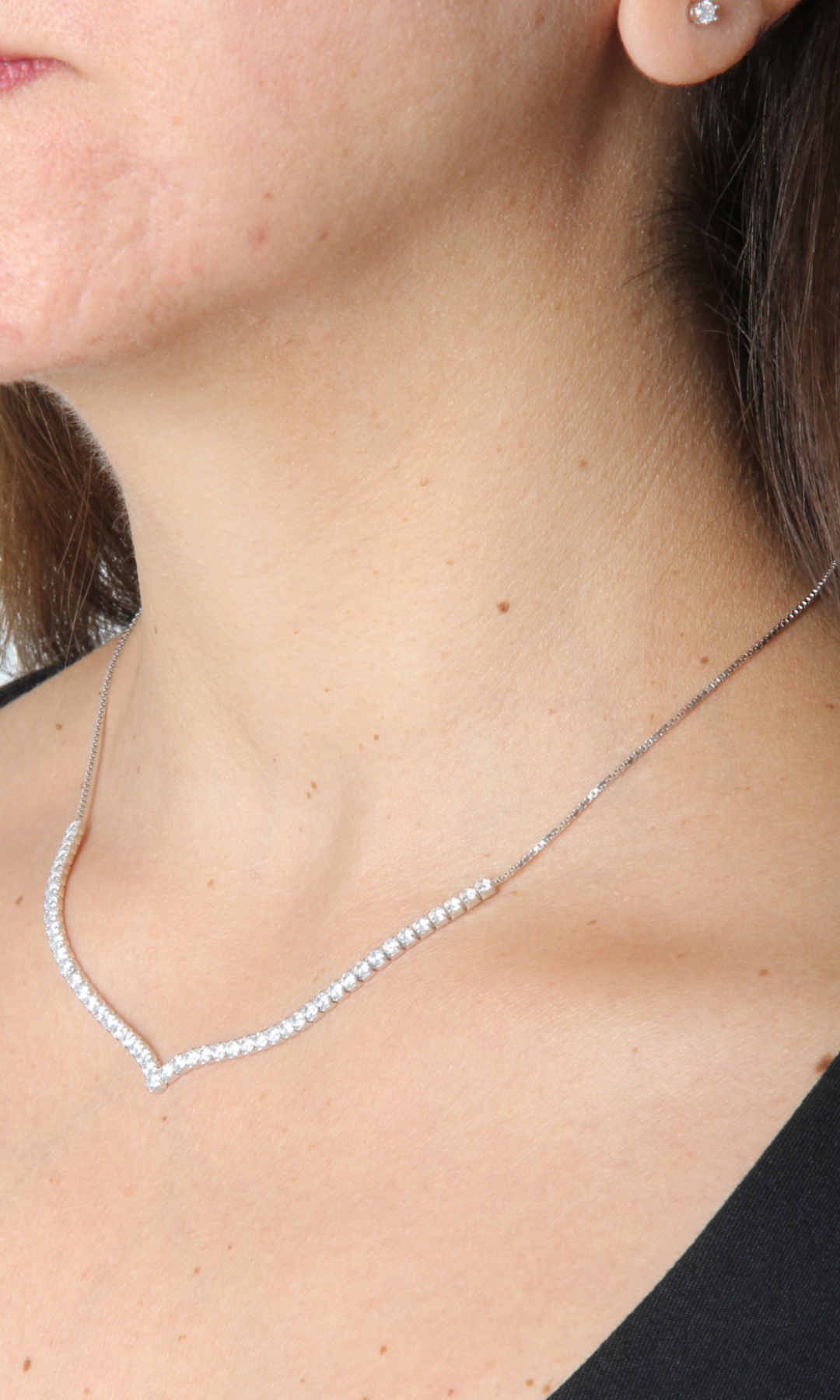 Silver 925 Italian Necklace Model 0552