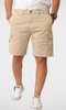 Men Cargo Shorts ( Beige )