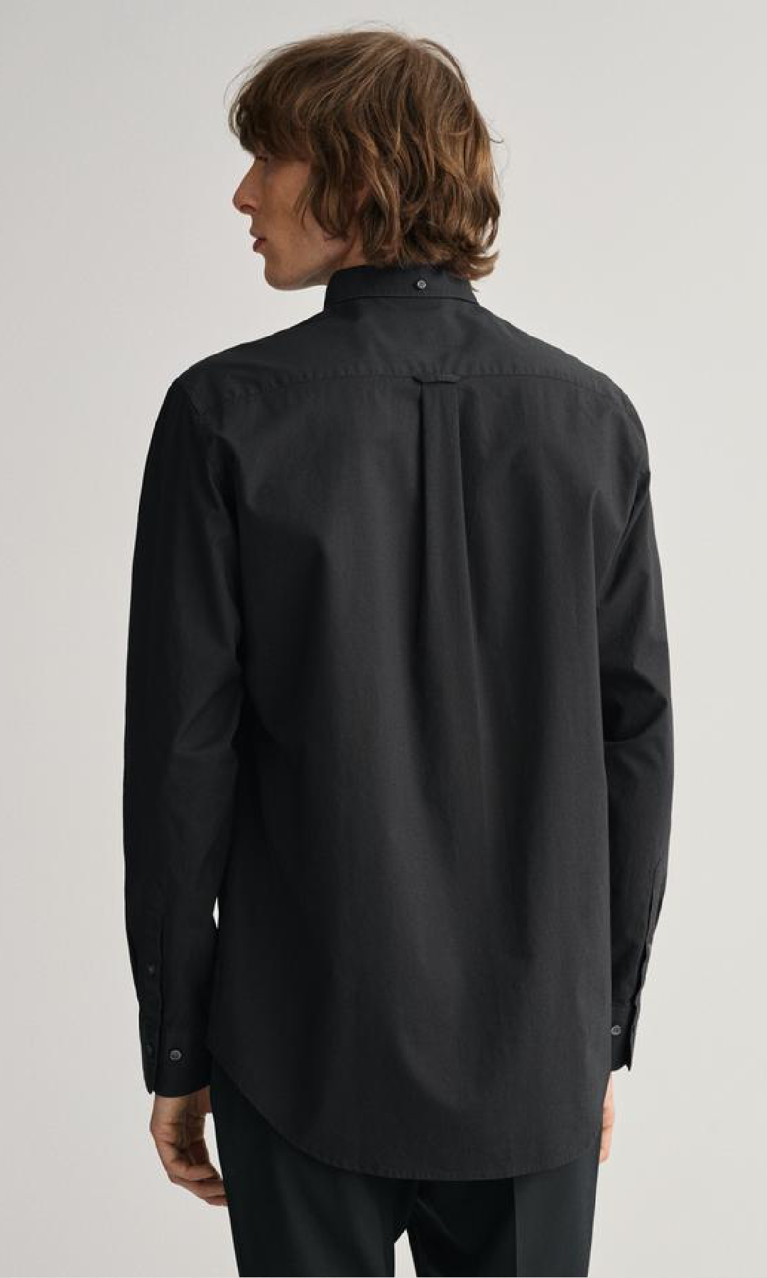 Men shirt Oxford (Black)