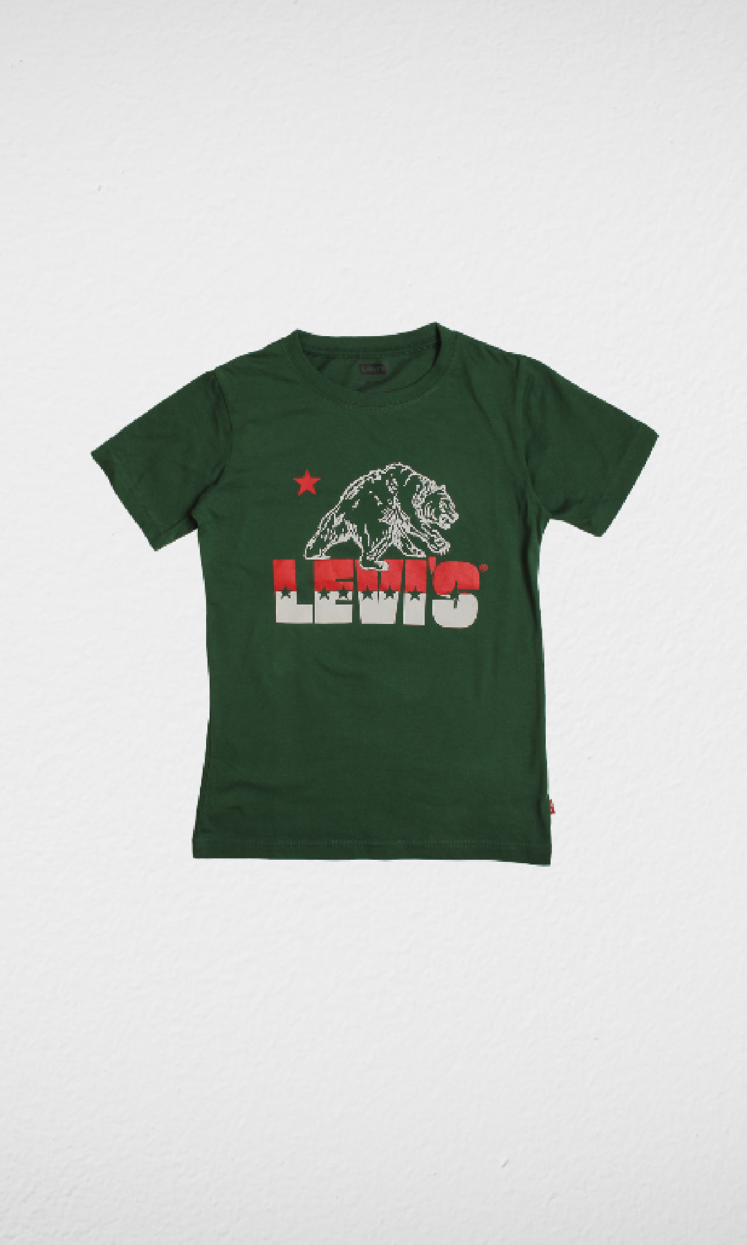 Kids Levi's Short Sleeve T-shirt Green