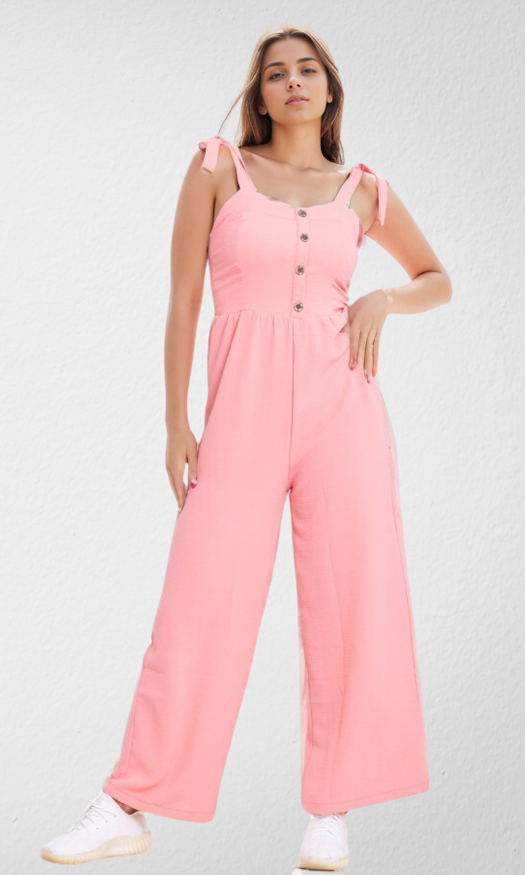 Women Jumpsuit (Pink)