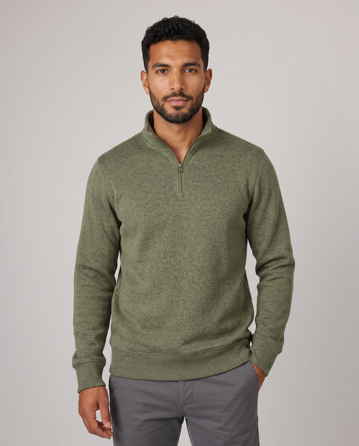 (Original) Plain Old Navy Half Zipper Sweatshirt
