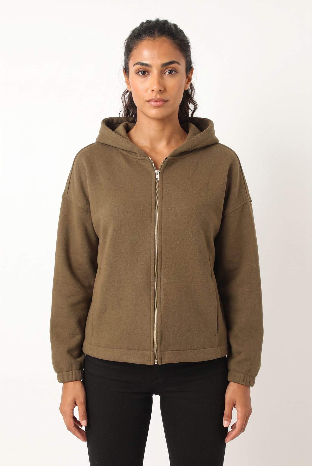 Women Casual Solid Color Jacket