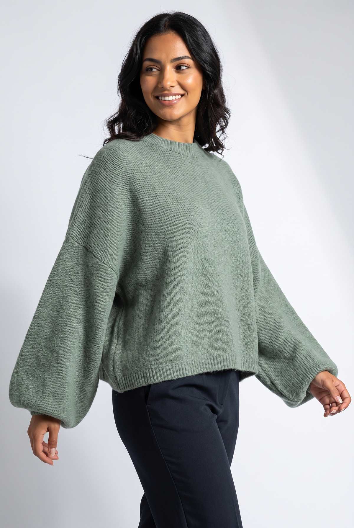 Women Chunky Knit Sweater