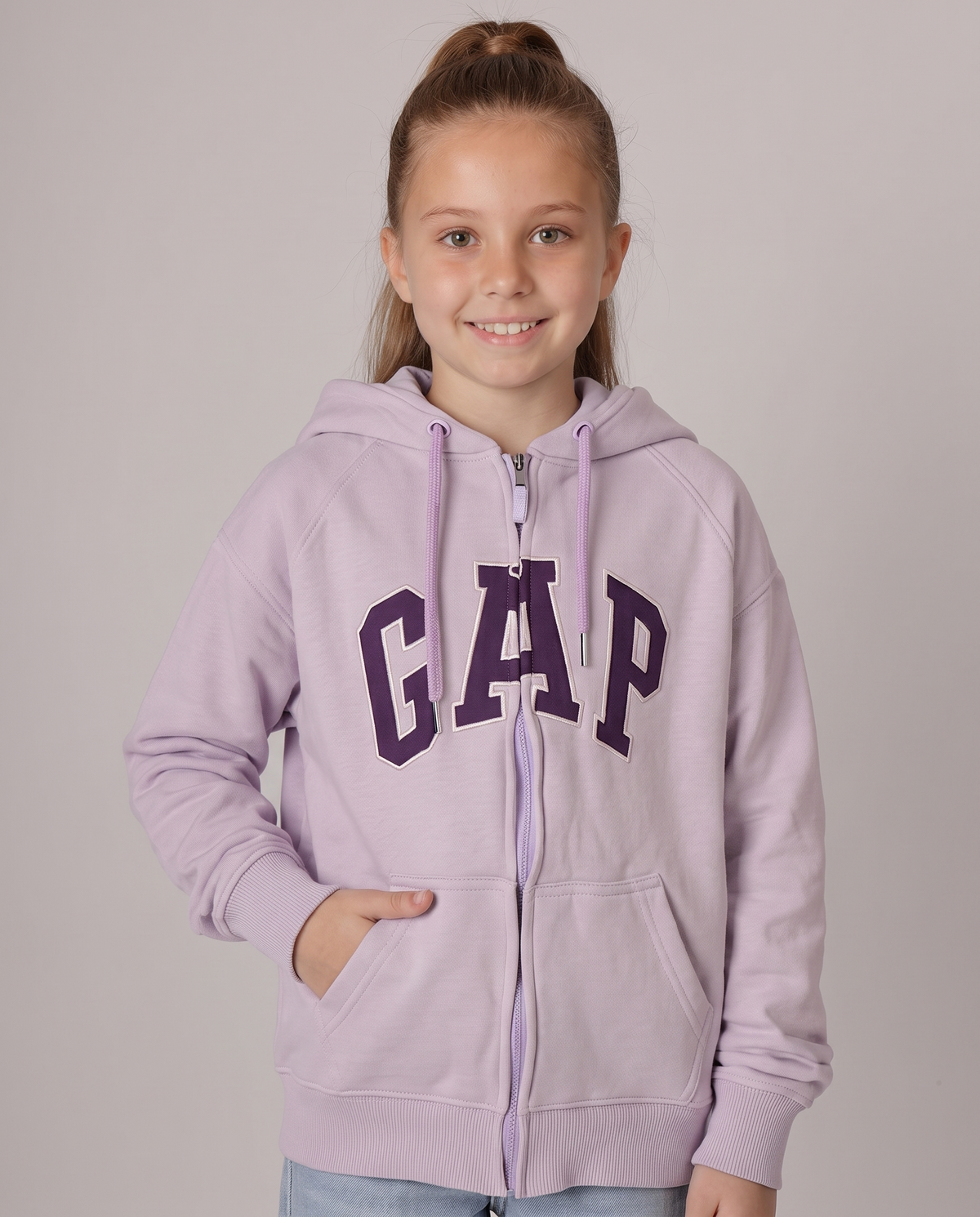 Kids Classic Zip Up Sweatshirt Jacket