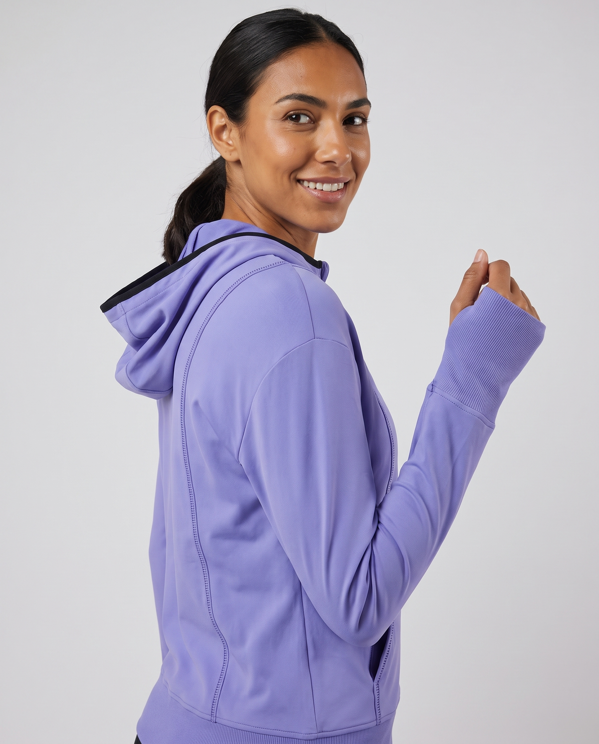 Sports Women Half Zip Sweatshirt (AVIA)