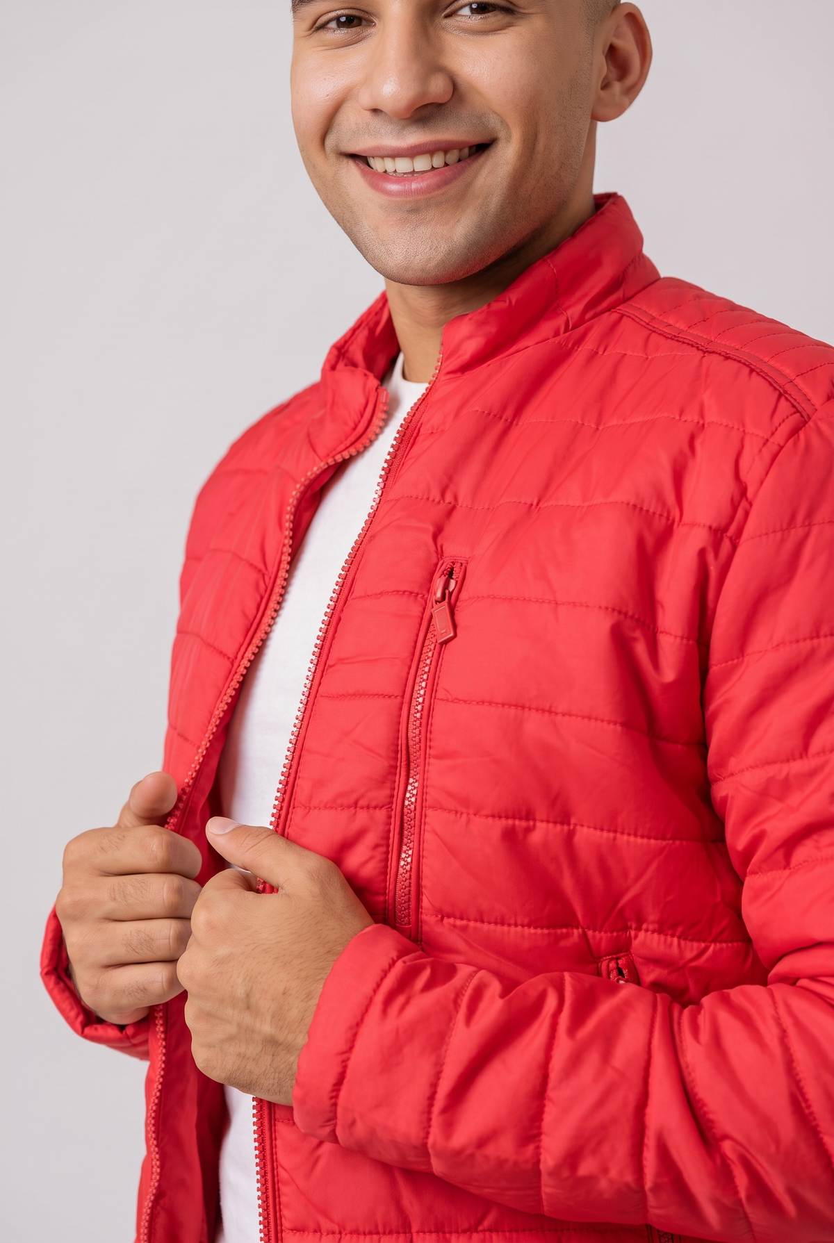Benetton Jacket - Puffer (Red)