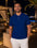 Men Knitted Polo Shirt Classic Collar