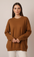 Women Basic Crew Neck Plain Sweater (5274)