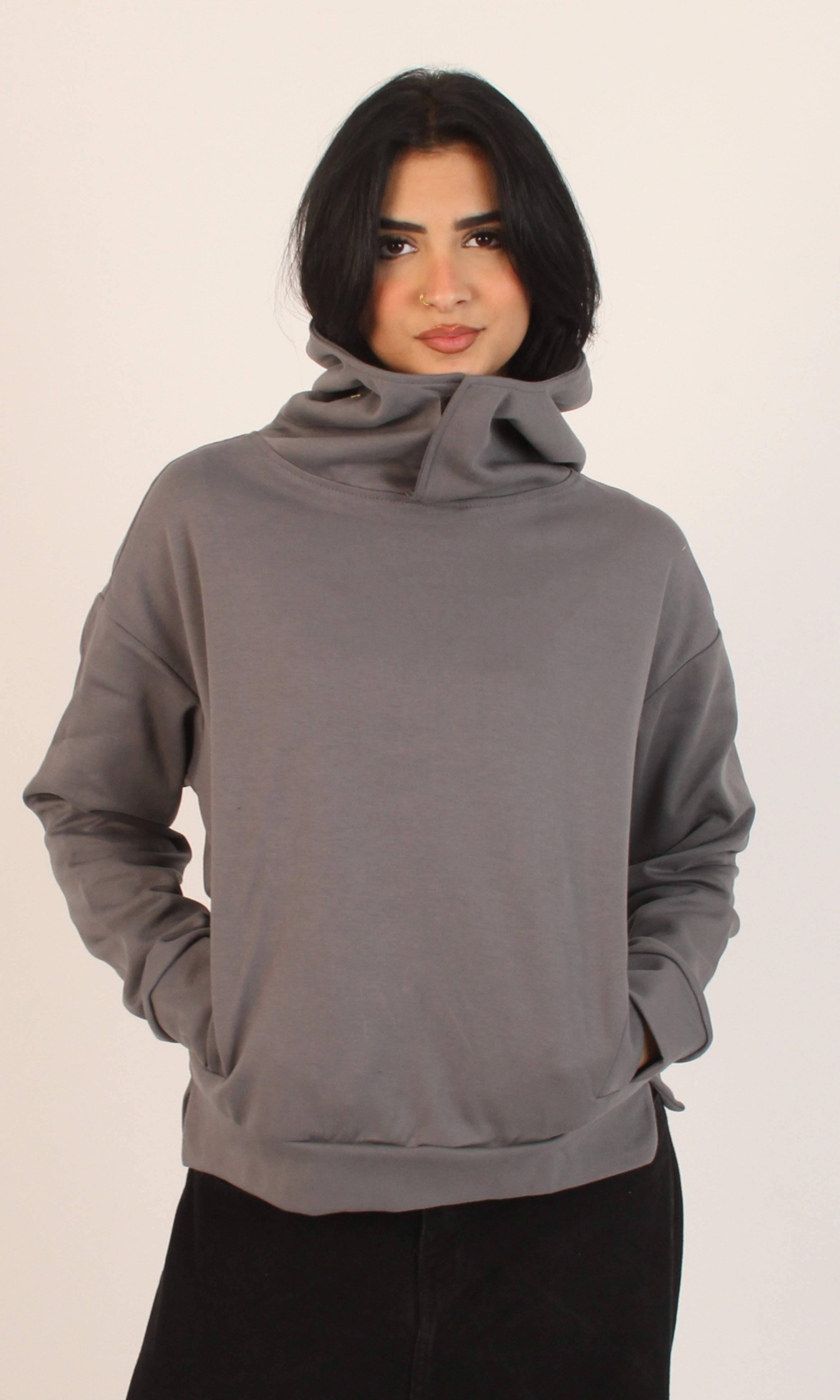 NUT Women Turtleneck Hoodie