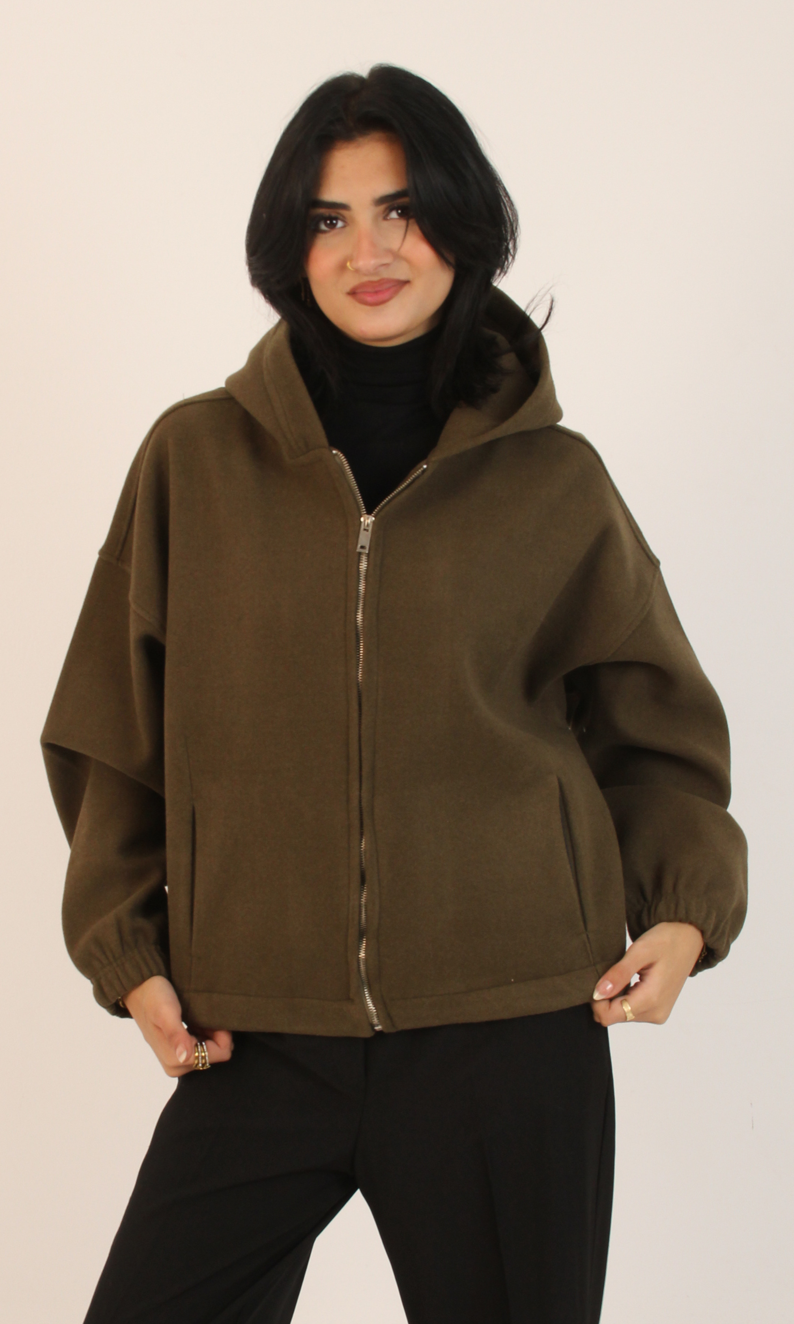 Women Casual Solid Color Jacket