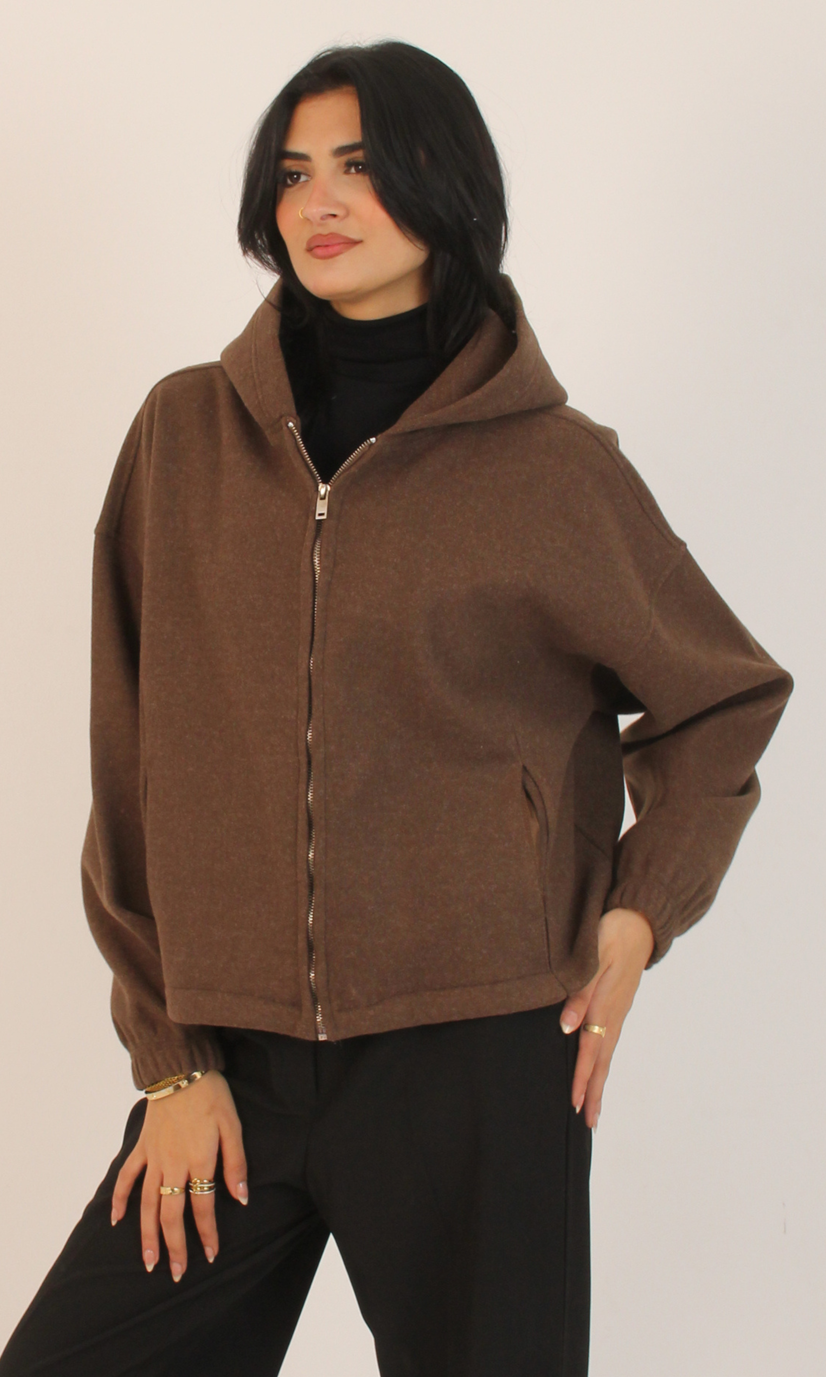 Women Casual Solid Color Jacket