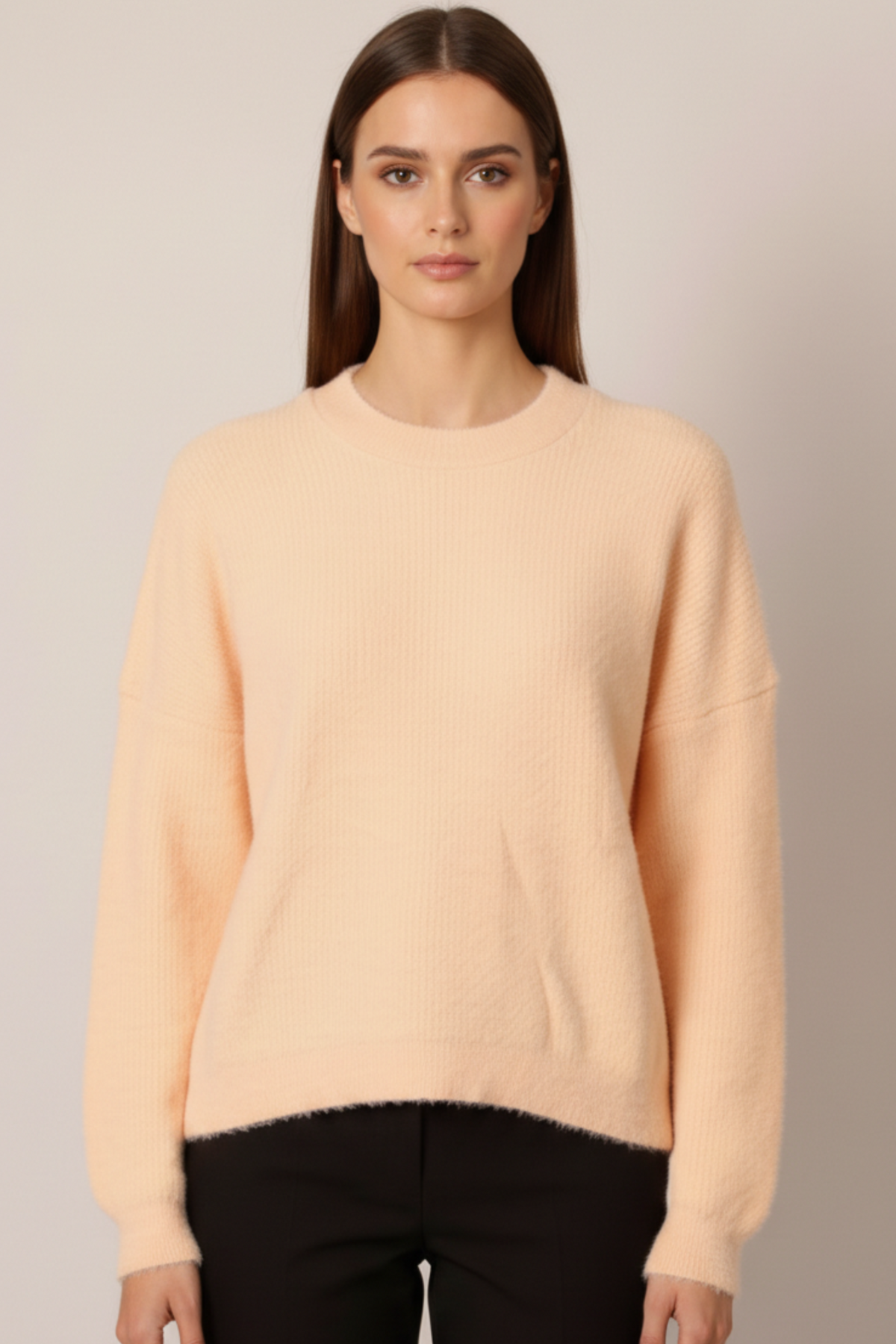 Women Fuzzy One Sized Sweaters (098)