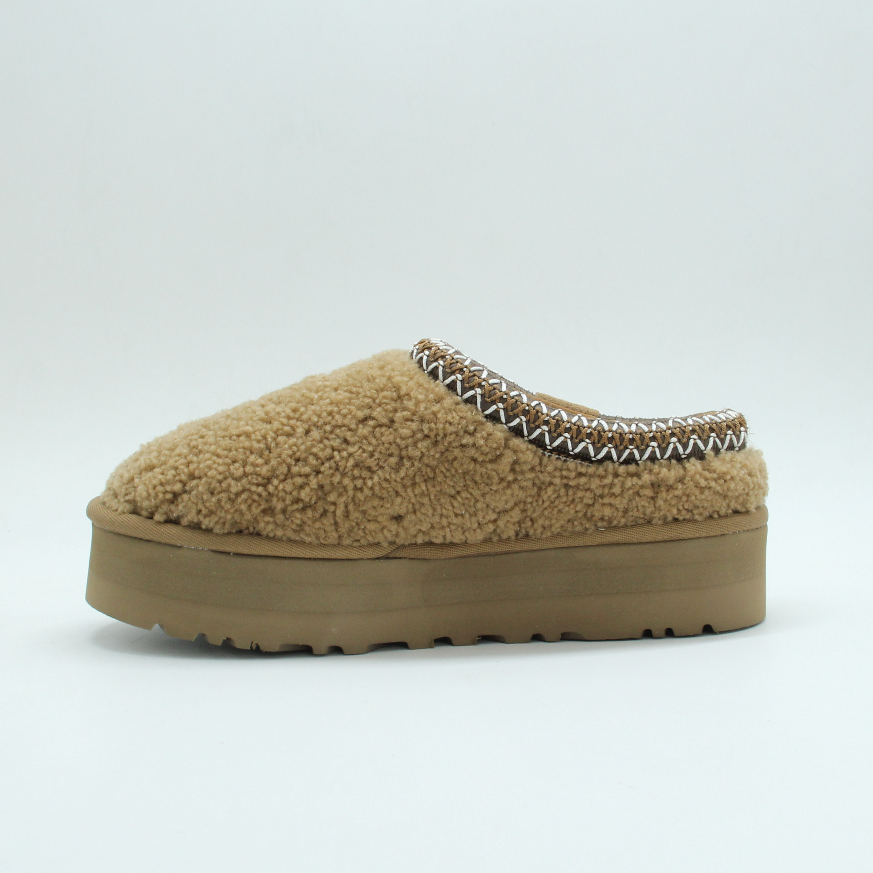 TAZZ Slipper Maxi Curly (Chestnut)