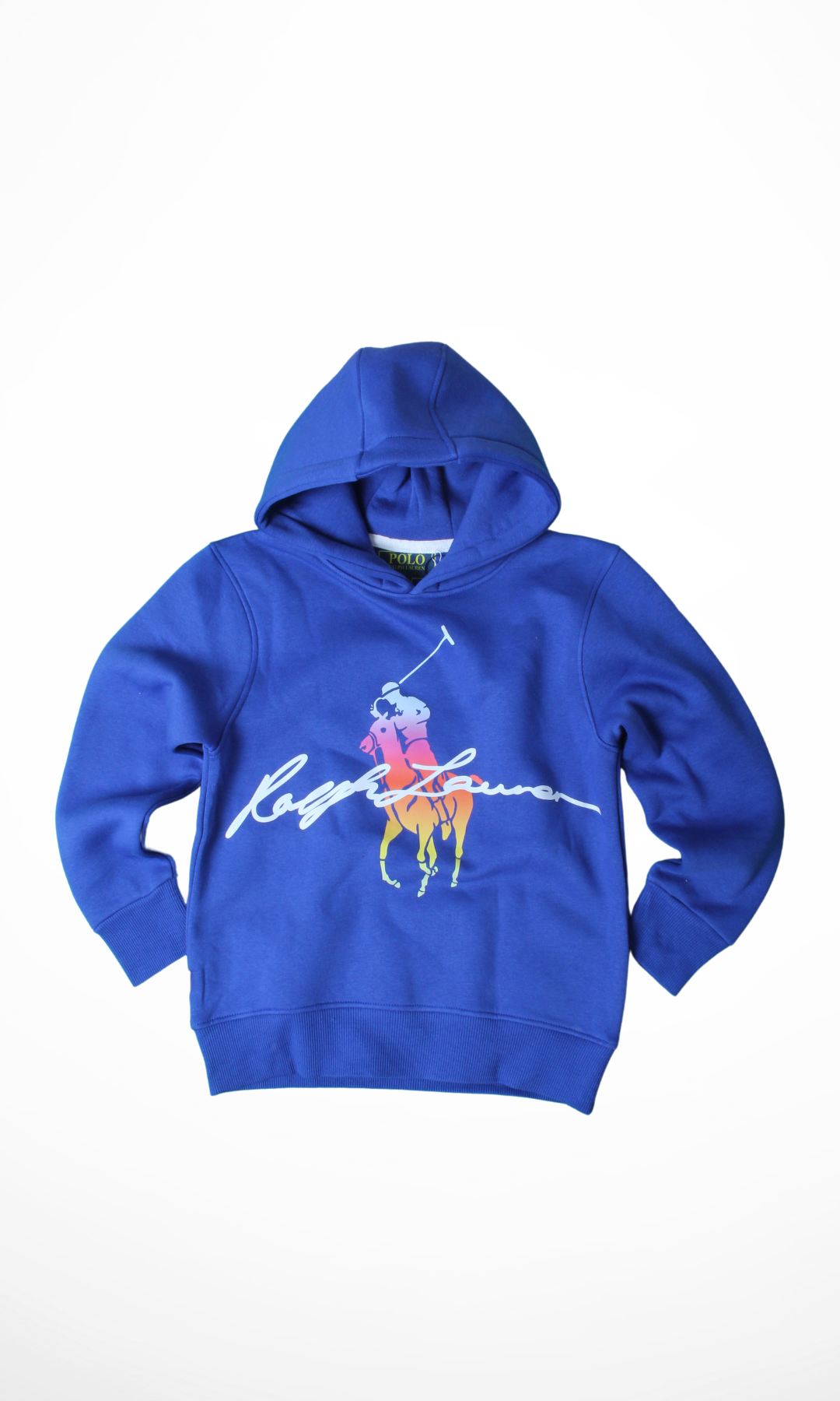 Kids Hoodie Fleecy Inside (Blue)
