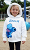 Kids Hoodie Lilo And Stitch (White)