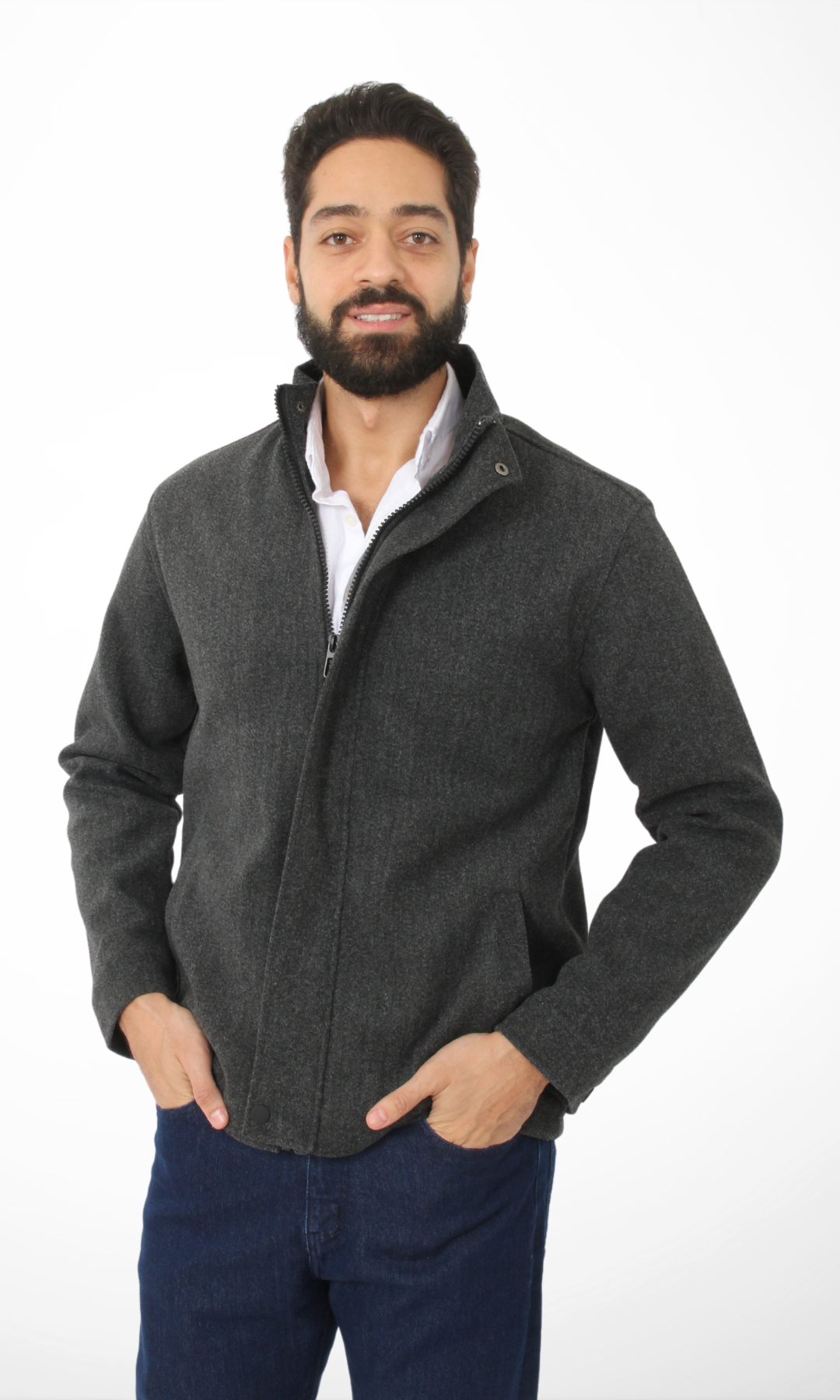 Men Gogh Blazer (Dark Grey)