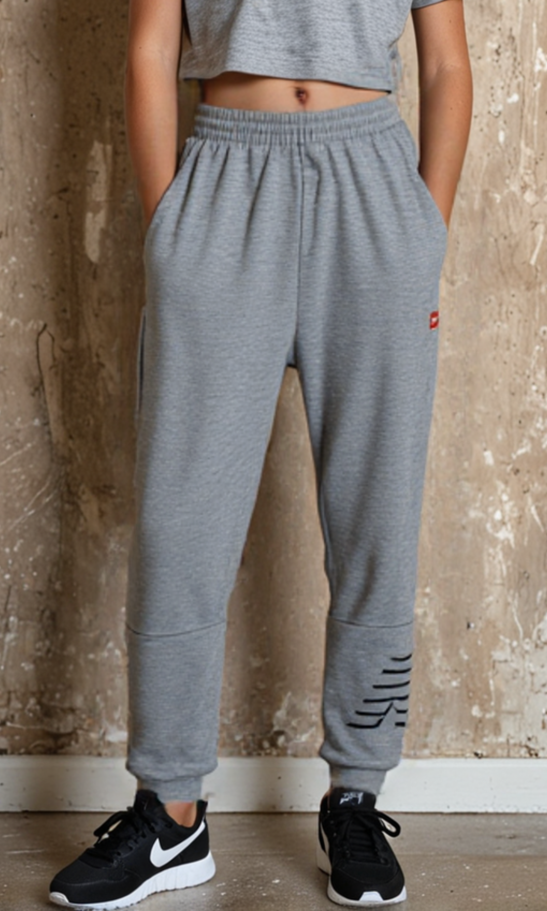 Kids Sweatpants Jogger (Grey)