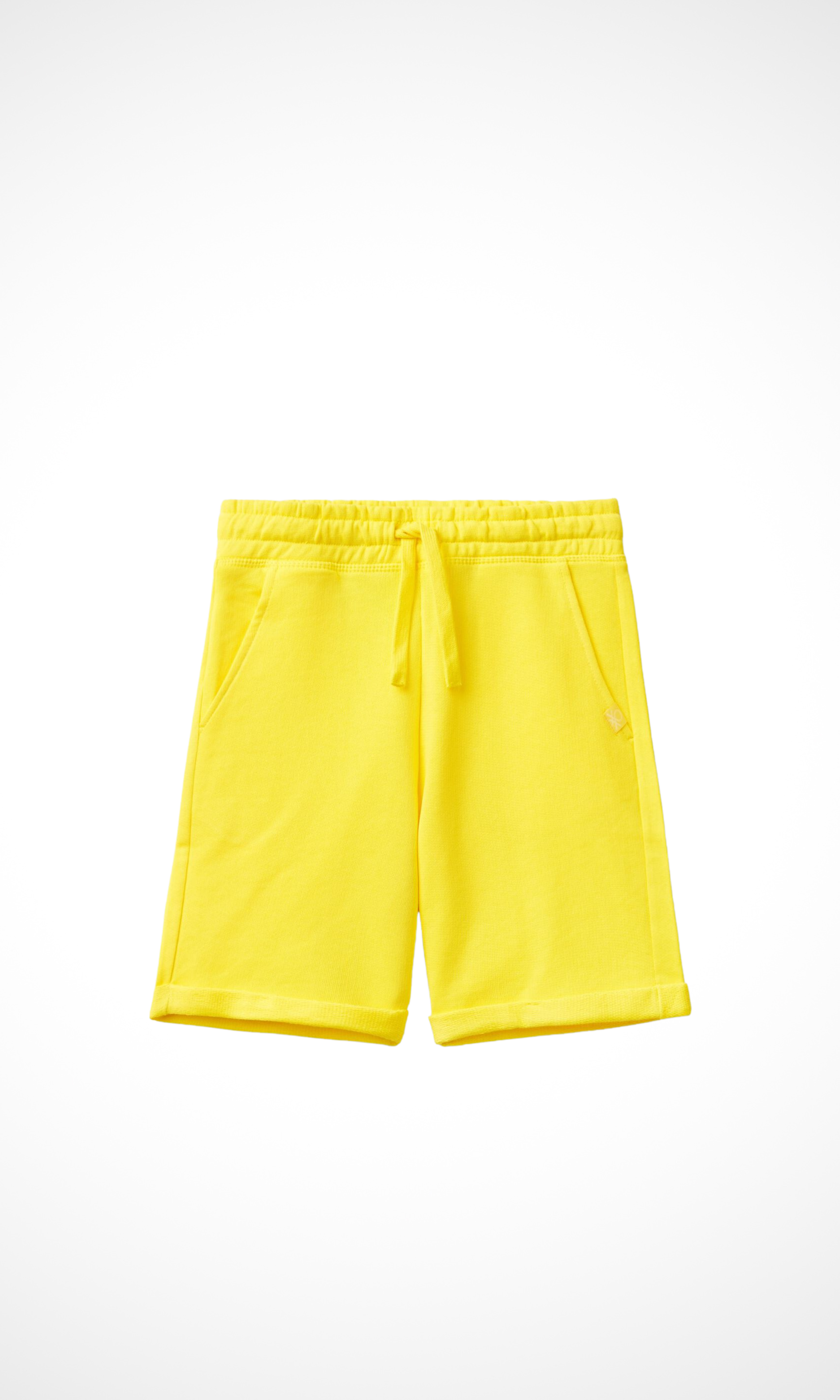 Kids Basic Shorts (Pale Yellow)