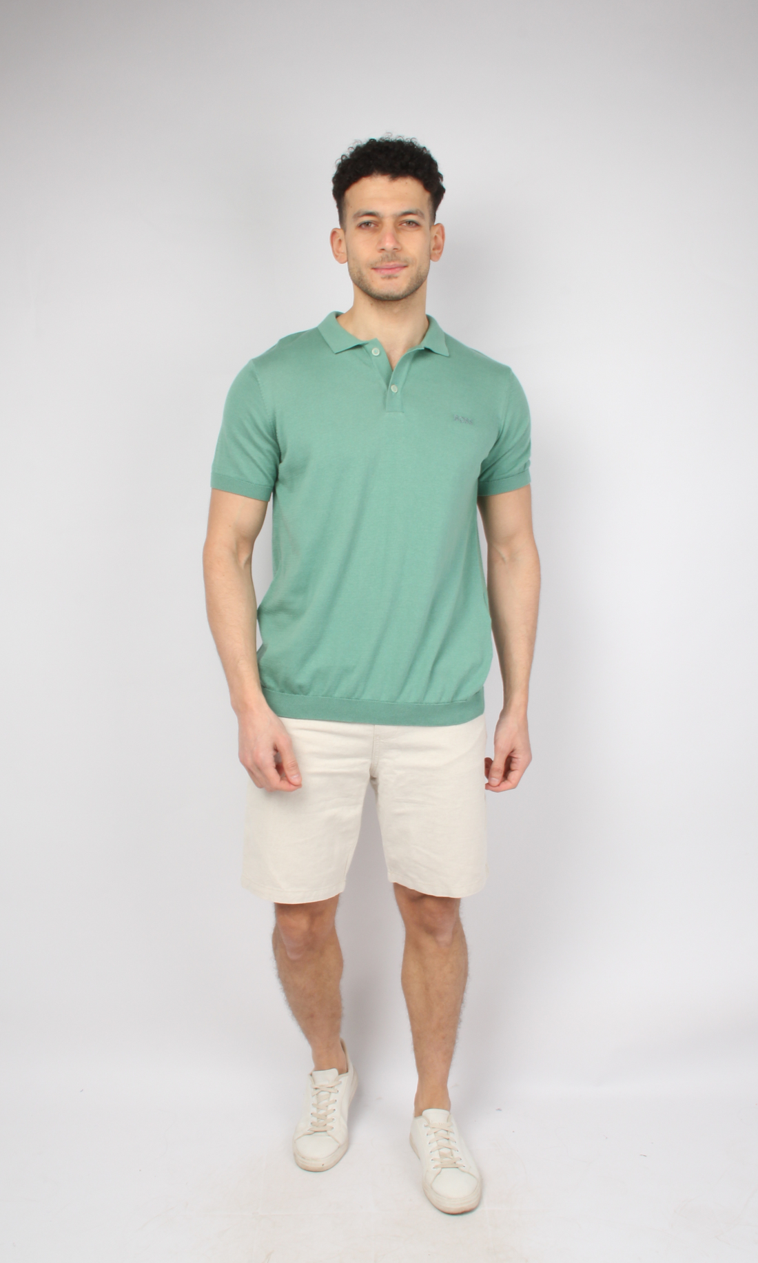 Men knit polo Shirt