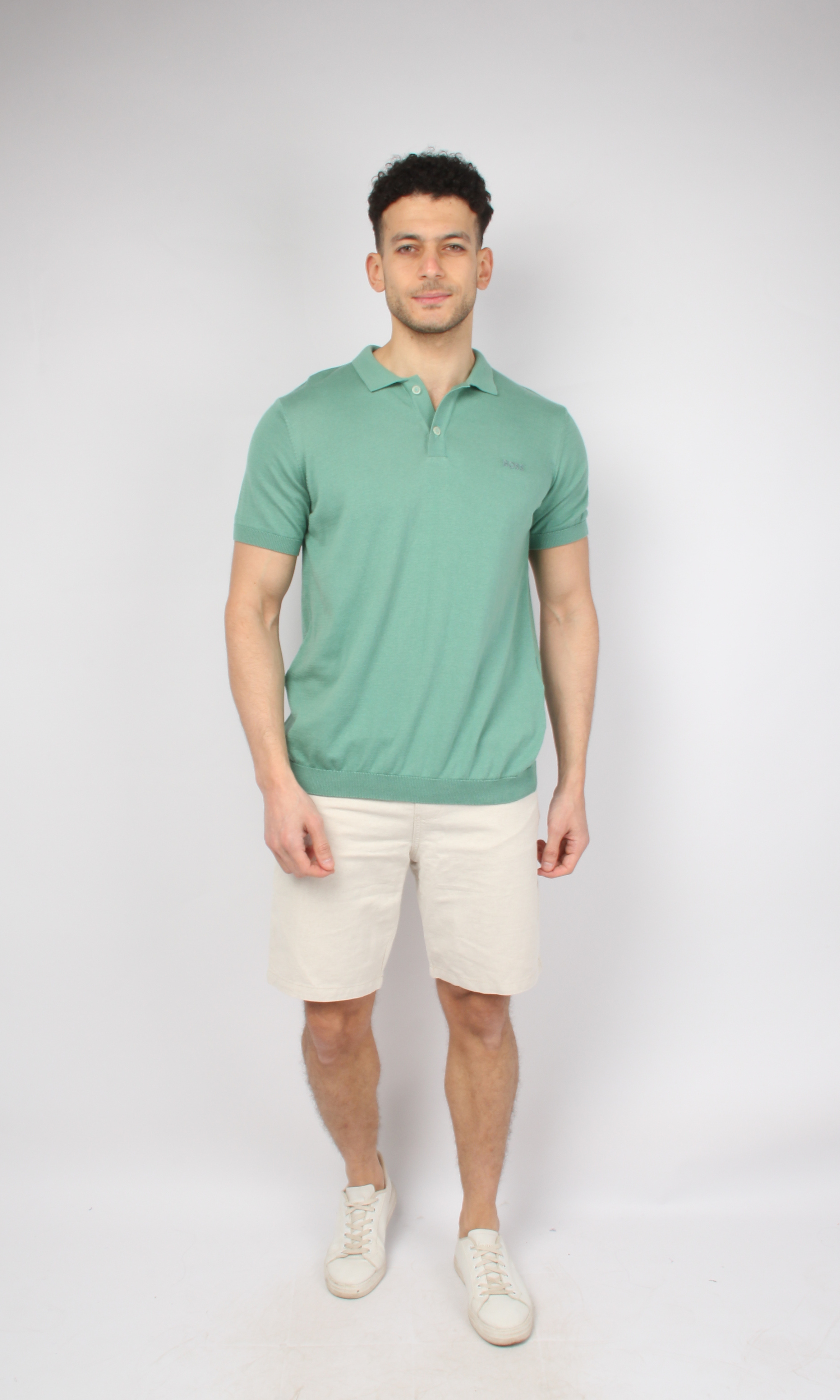 Men knit polo Shirt