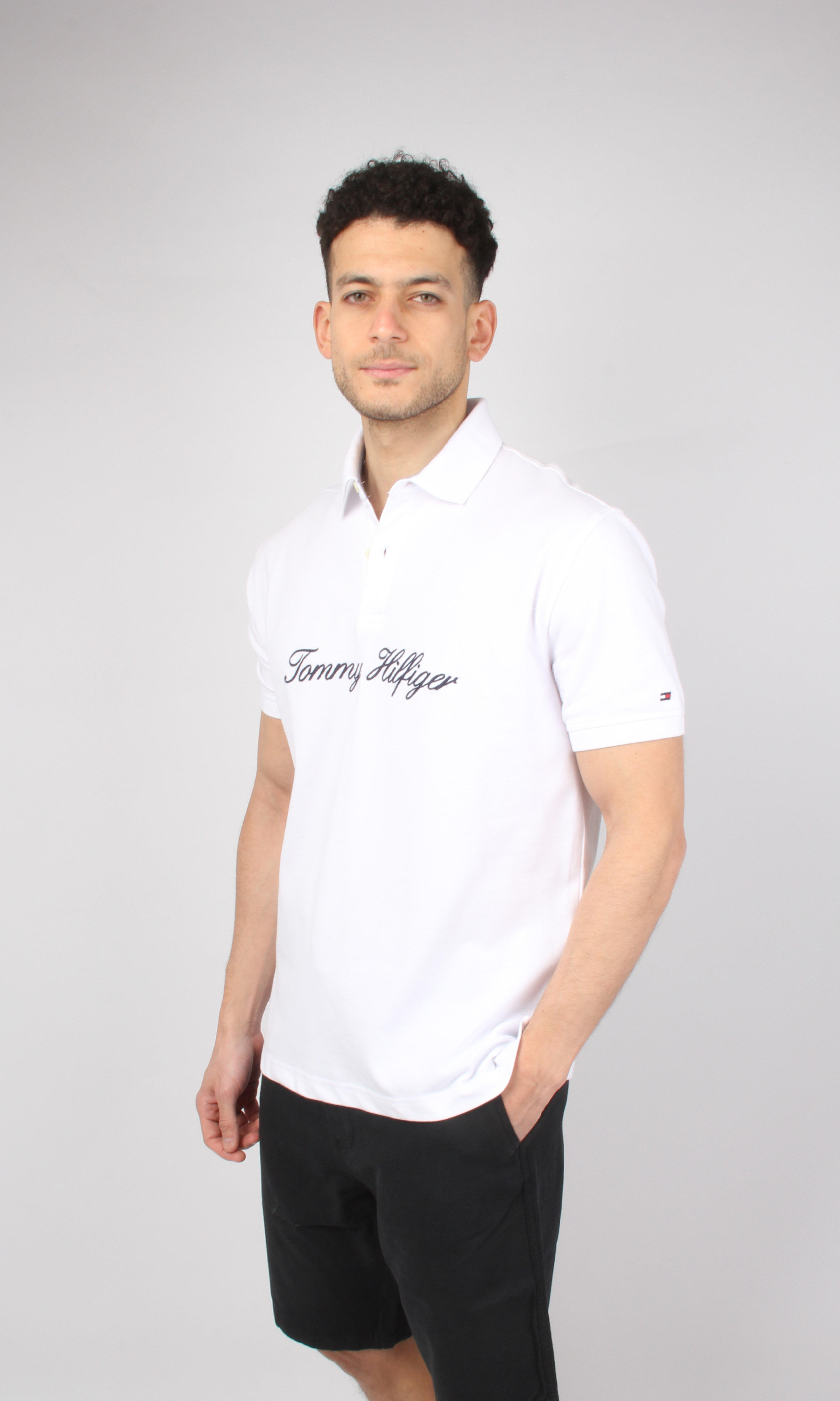 Original Men Regular Fit Signature Bold Logo (White)