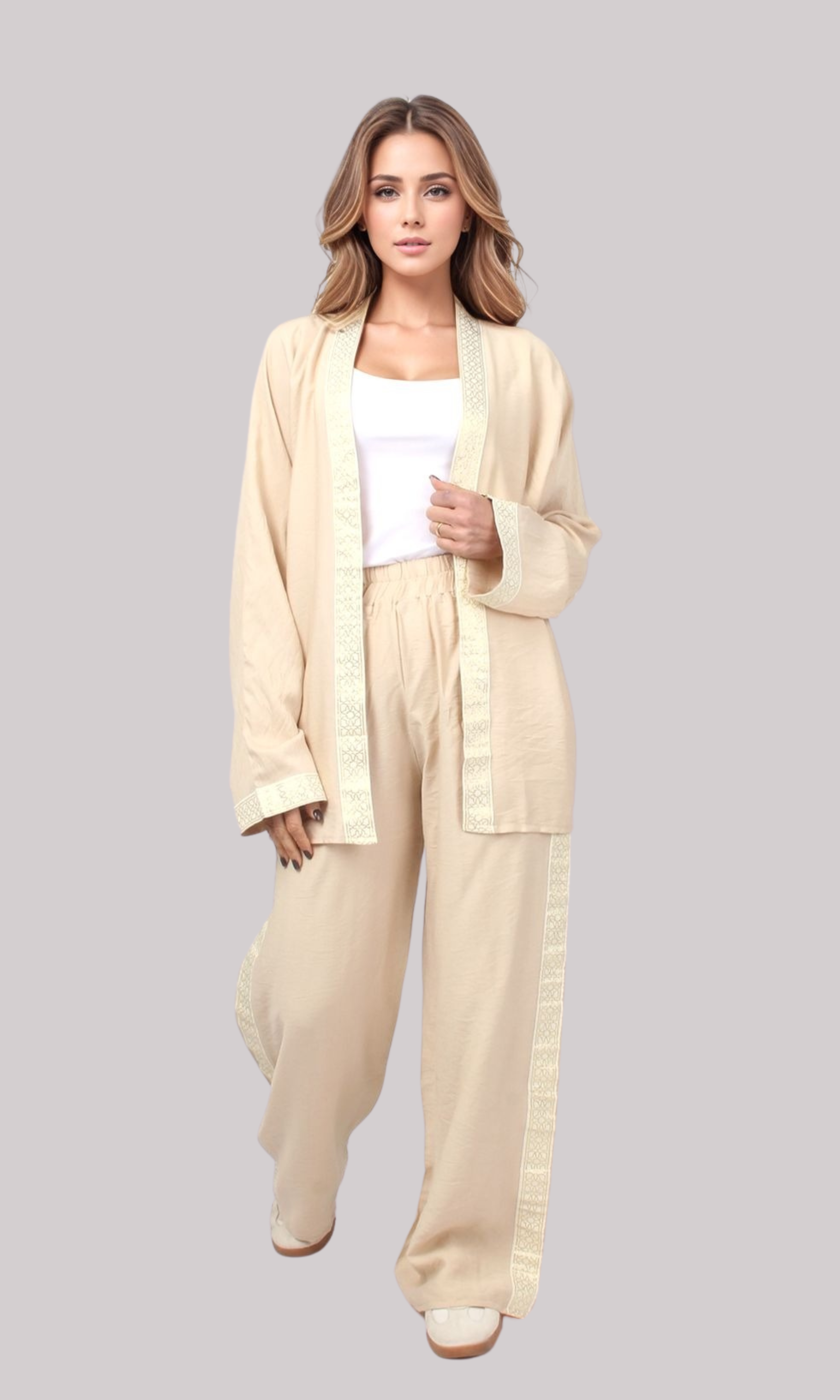 Women Ramadan Set (Beige)