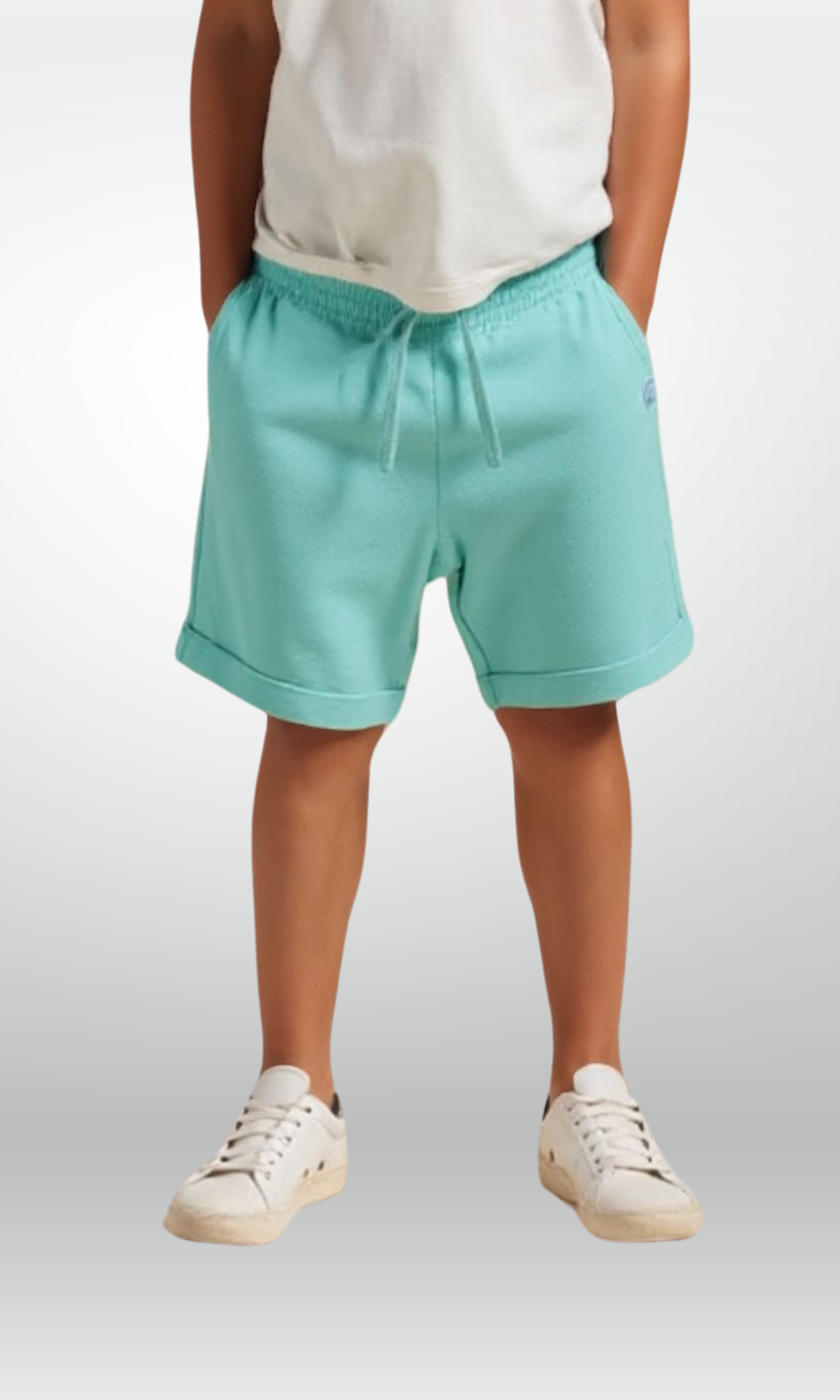 Kids Basic Shorts (Baby Blue)