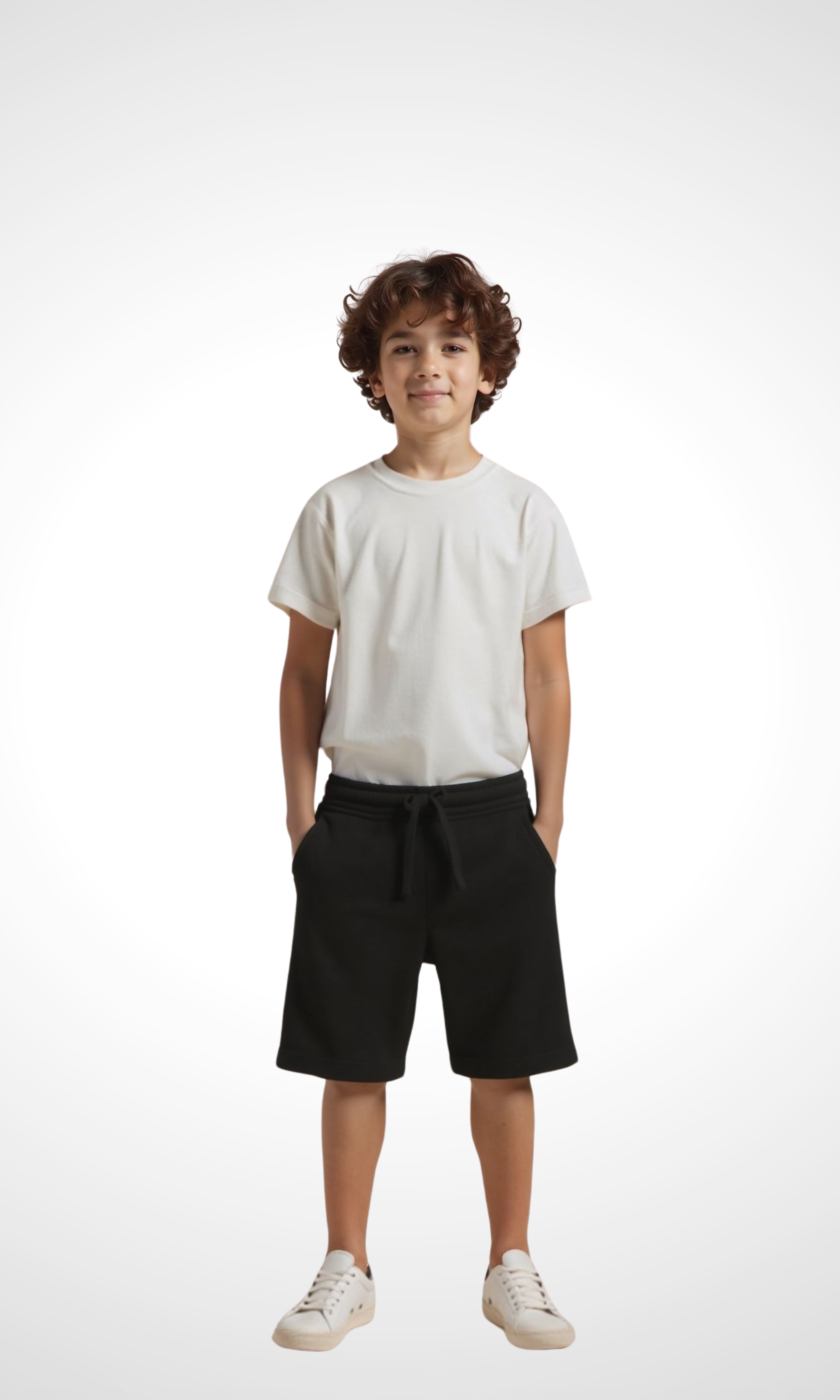 Kids Basic Shorts (Black)