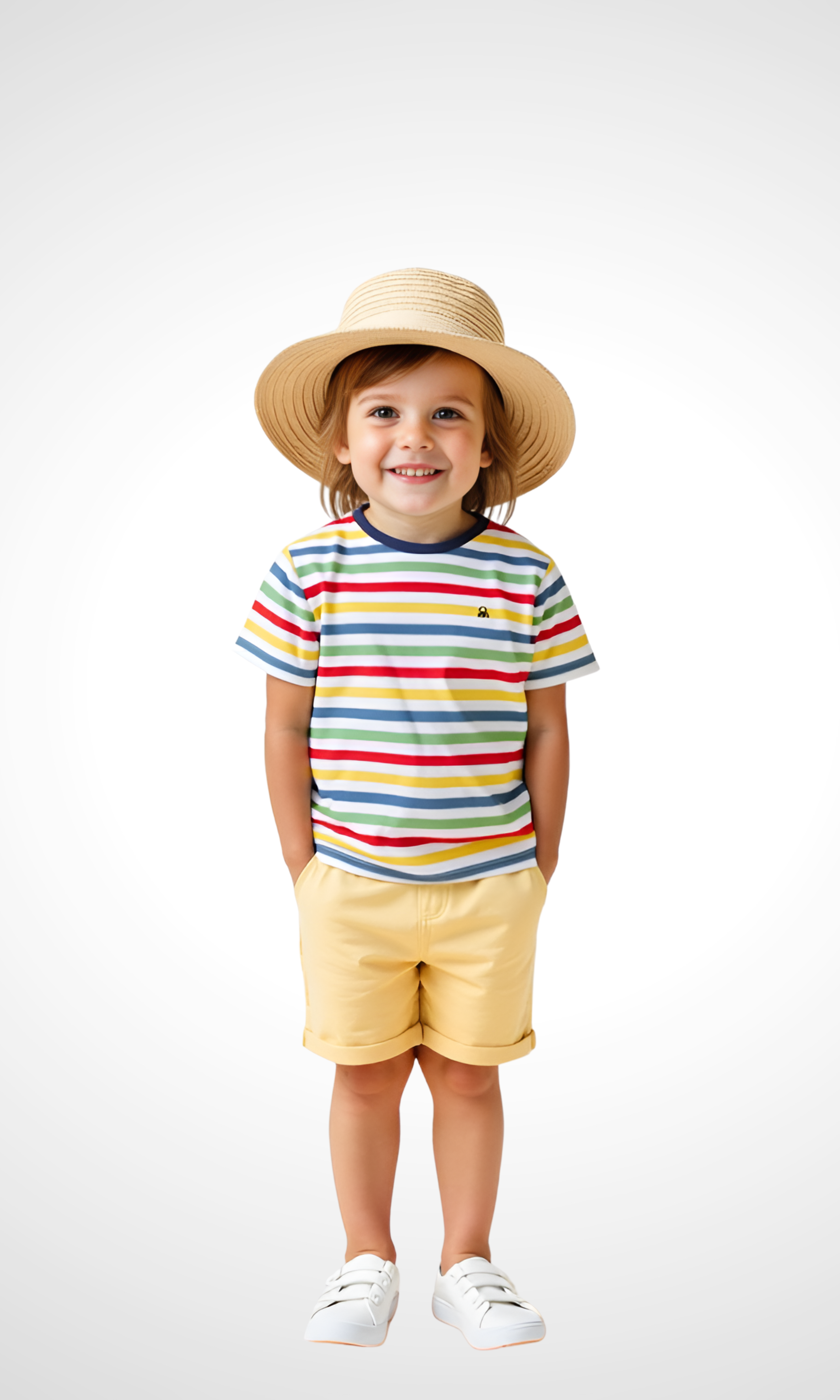 Kids Stripe T-Shirt (Multi)