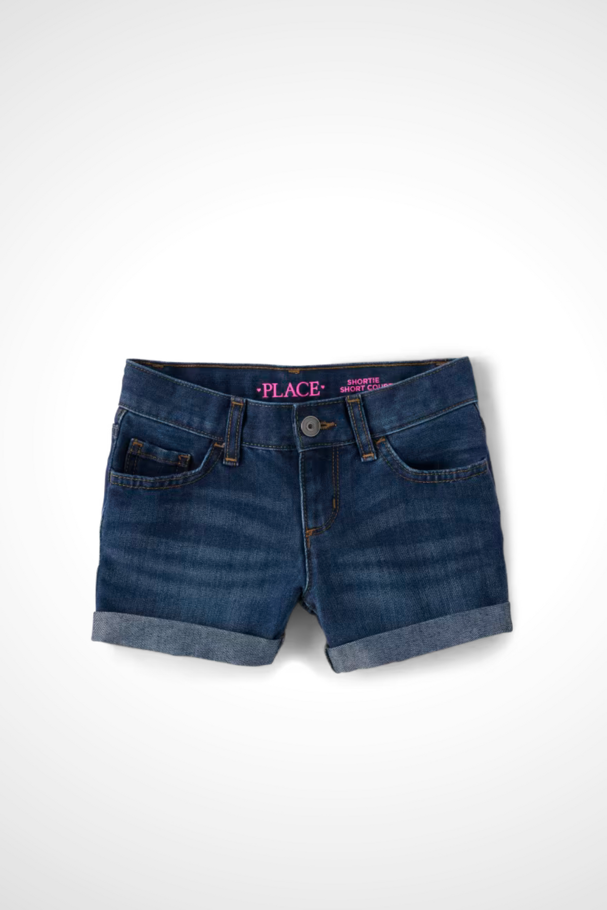 Kids Denim Solid Color (Dark Blue)