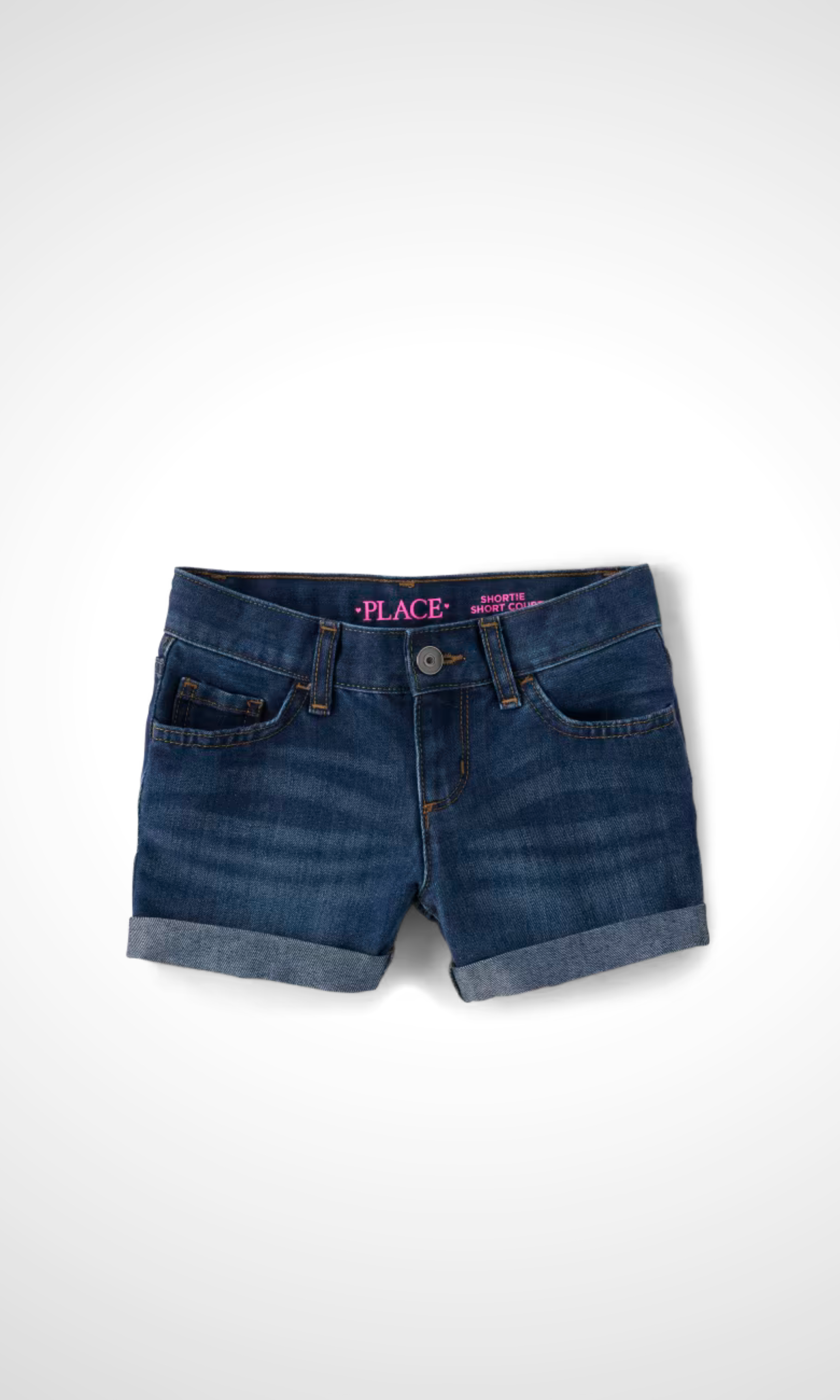 Kids Denim Solid Color (Dark Blue)