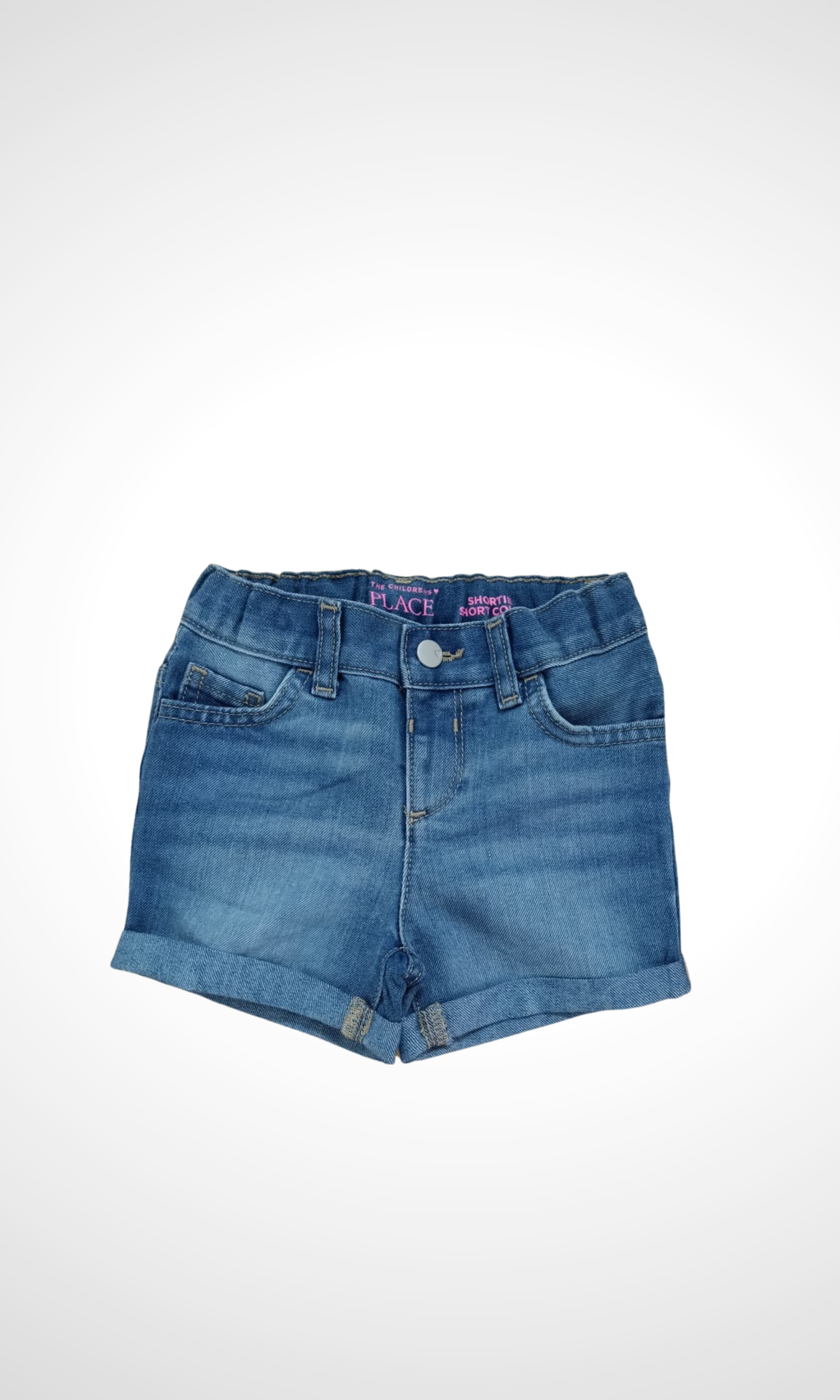 Kids Short Jeans - Elastic Waist (Blue Jeans)