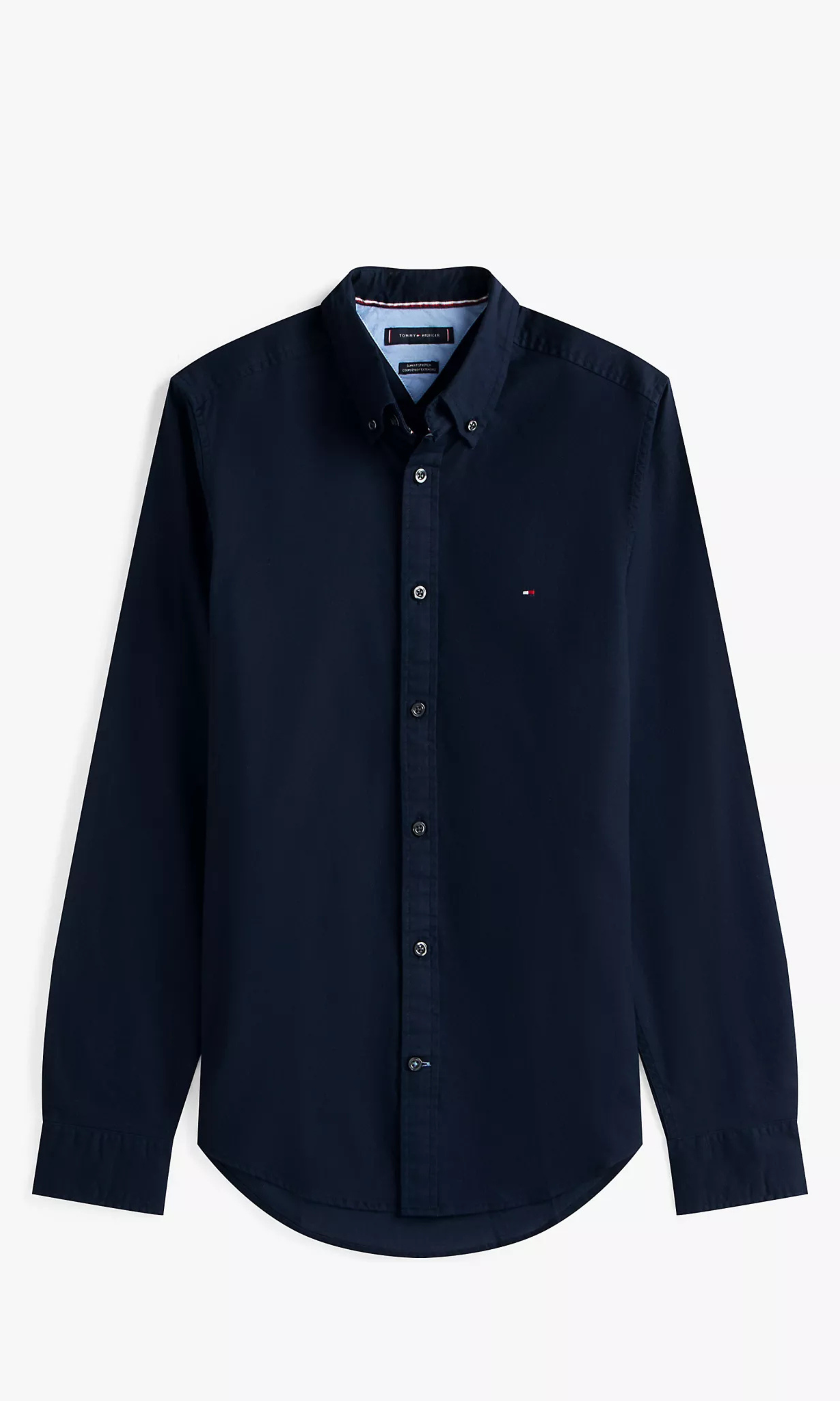 Men Slim Fit Oxford Shirt TH (Navy)