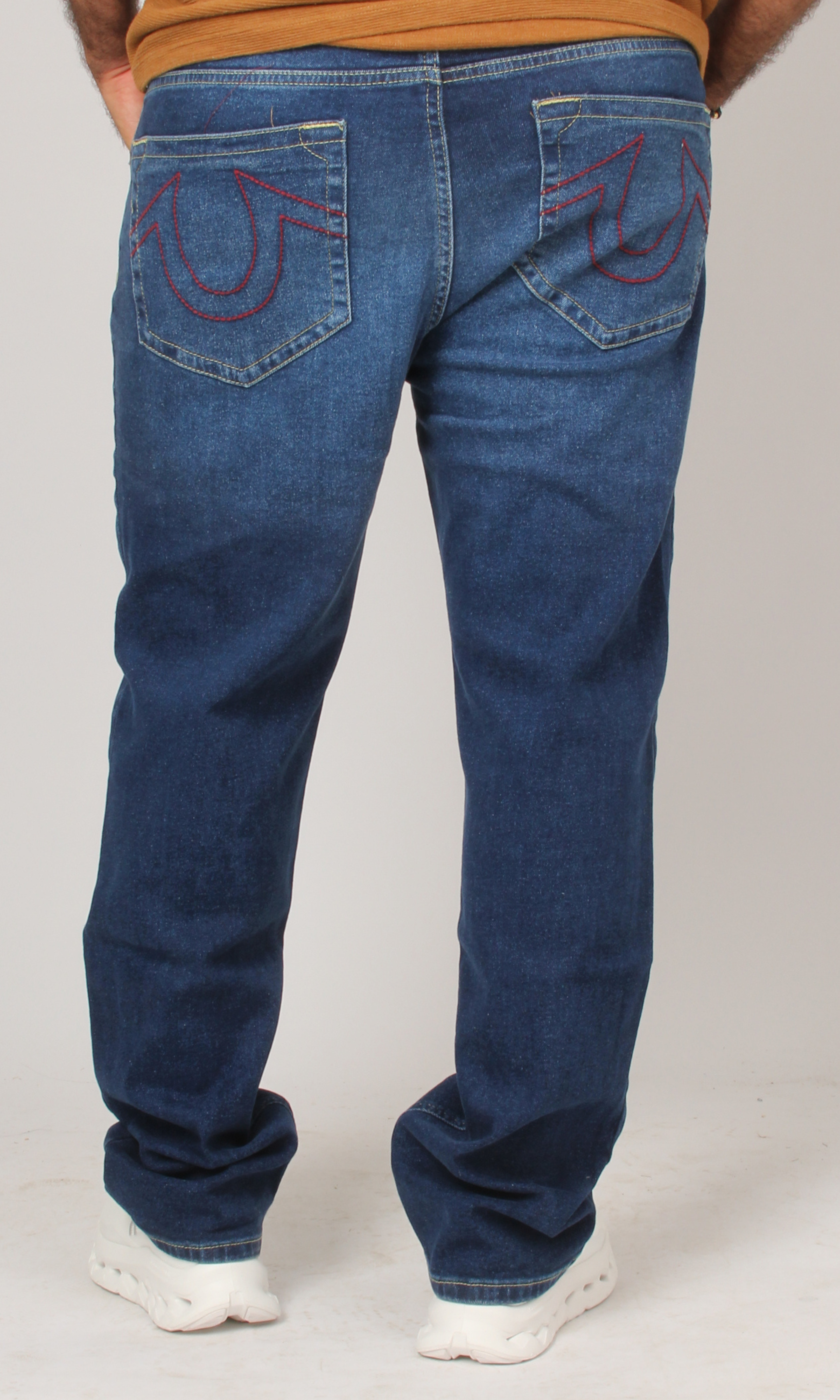 Men Straight Leg Jeans T.R (Dark Blue)
