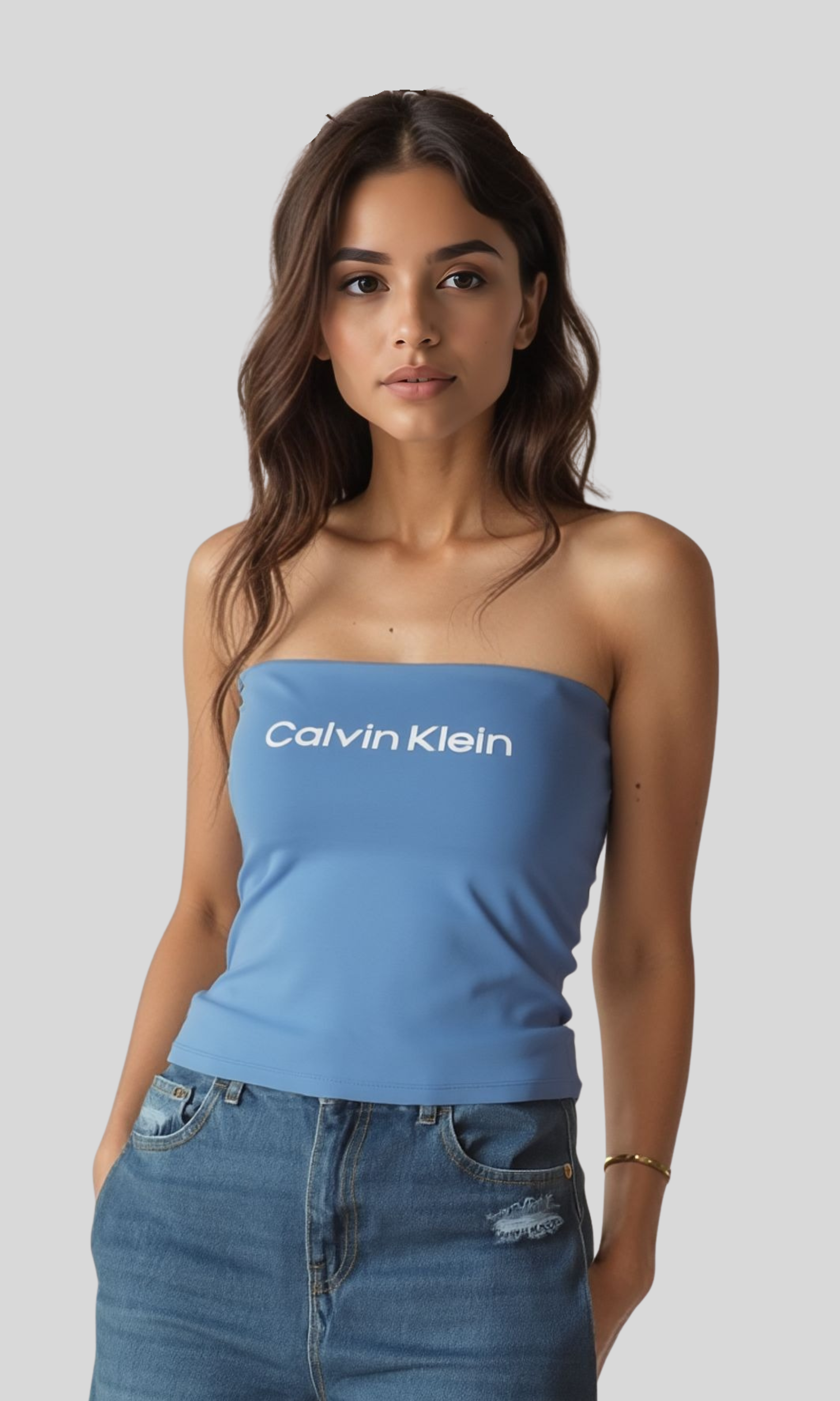 Women Strapless Tube Top - Fitted Top