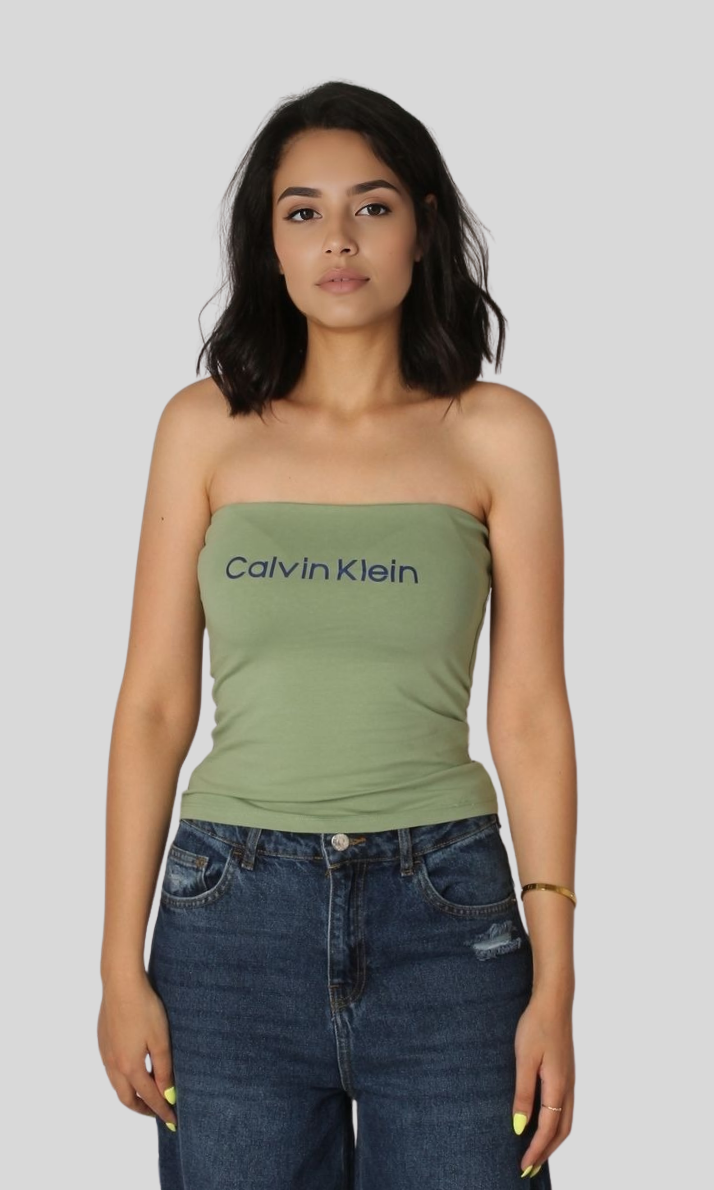 Women Strapless Tube Top - Fitted Top