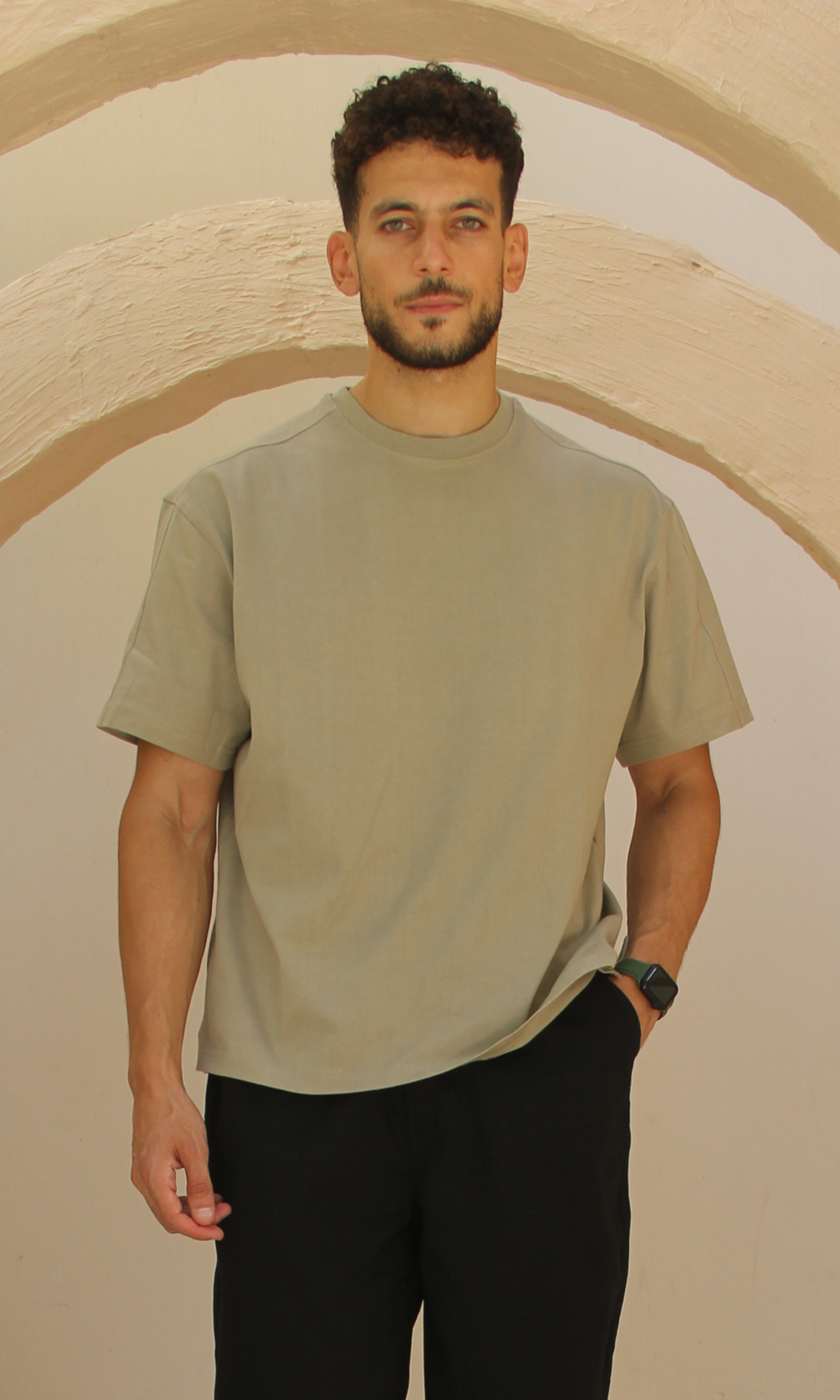 Original Men Oversized Cotton T-Shirt (Black)