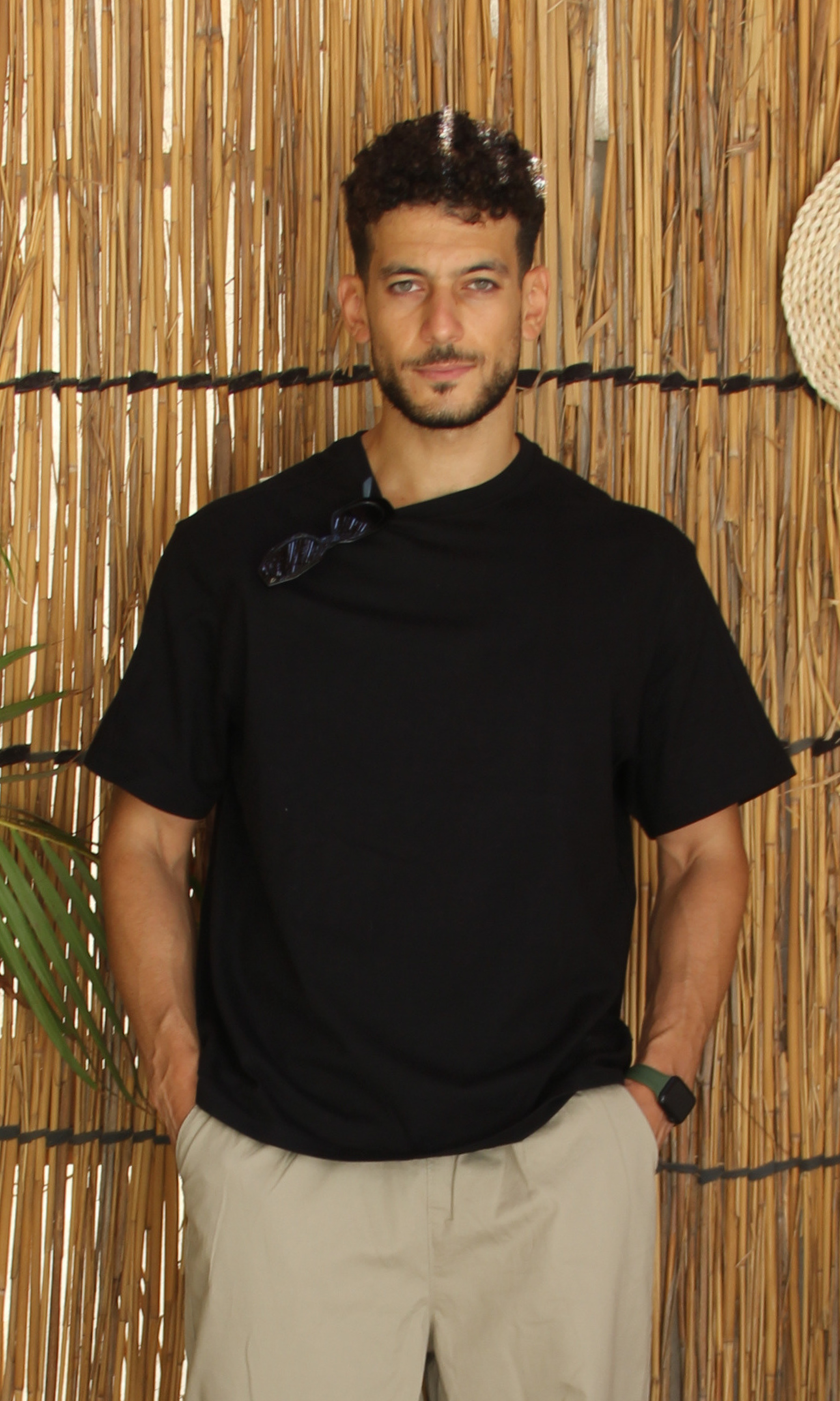 Original Men Oversized Cotton T-Shirt (Black)