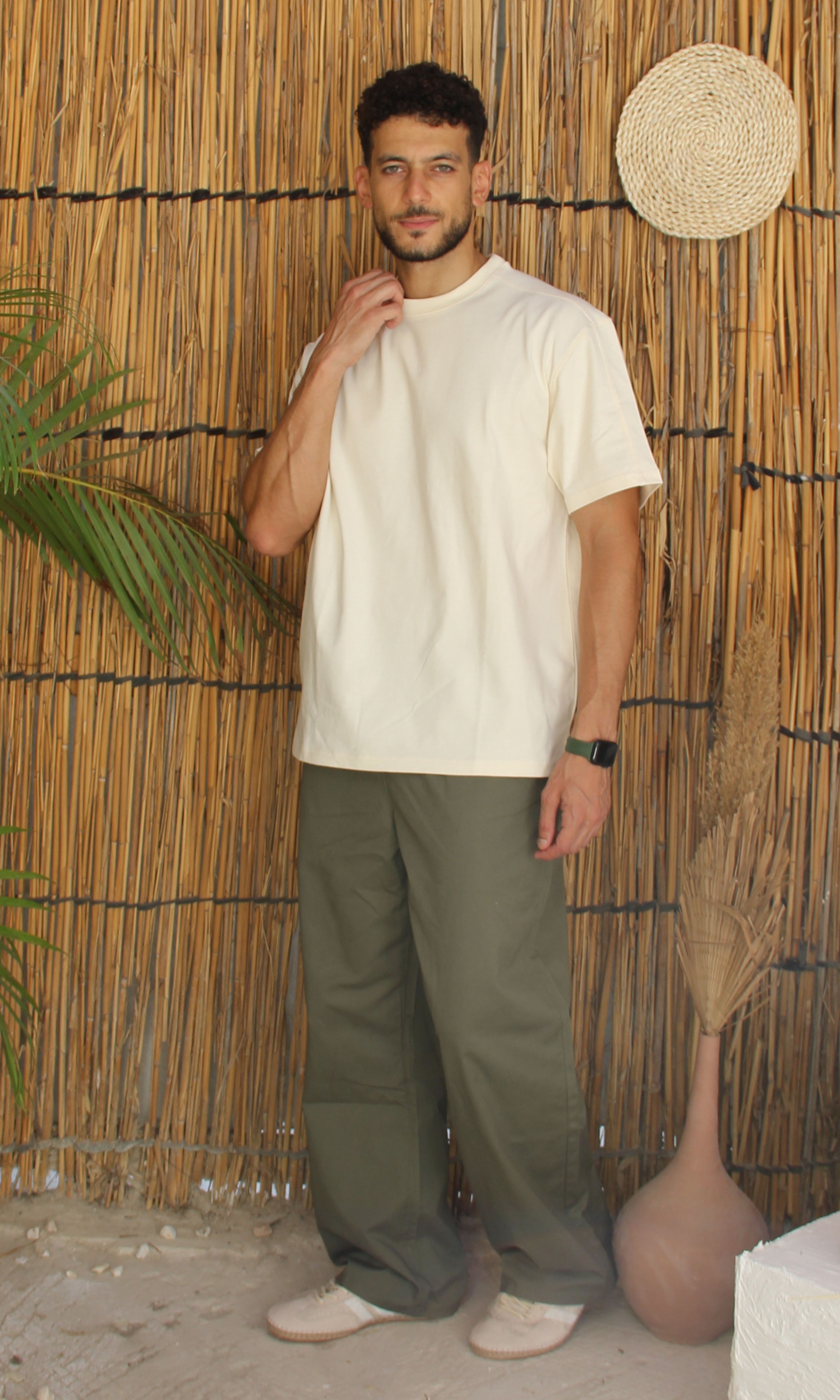 Original Men Oversized Cotton T-Shirt (Black)