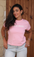 Women Miu Miu Logo Short Sleeve T-Shirt