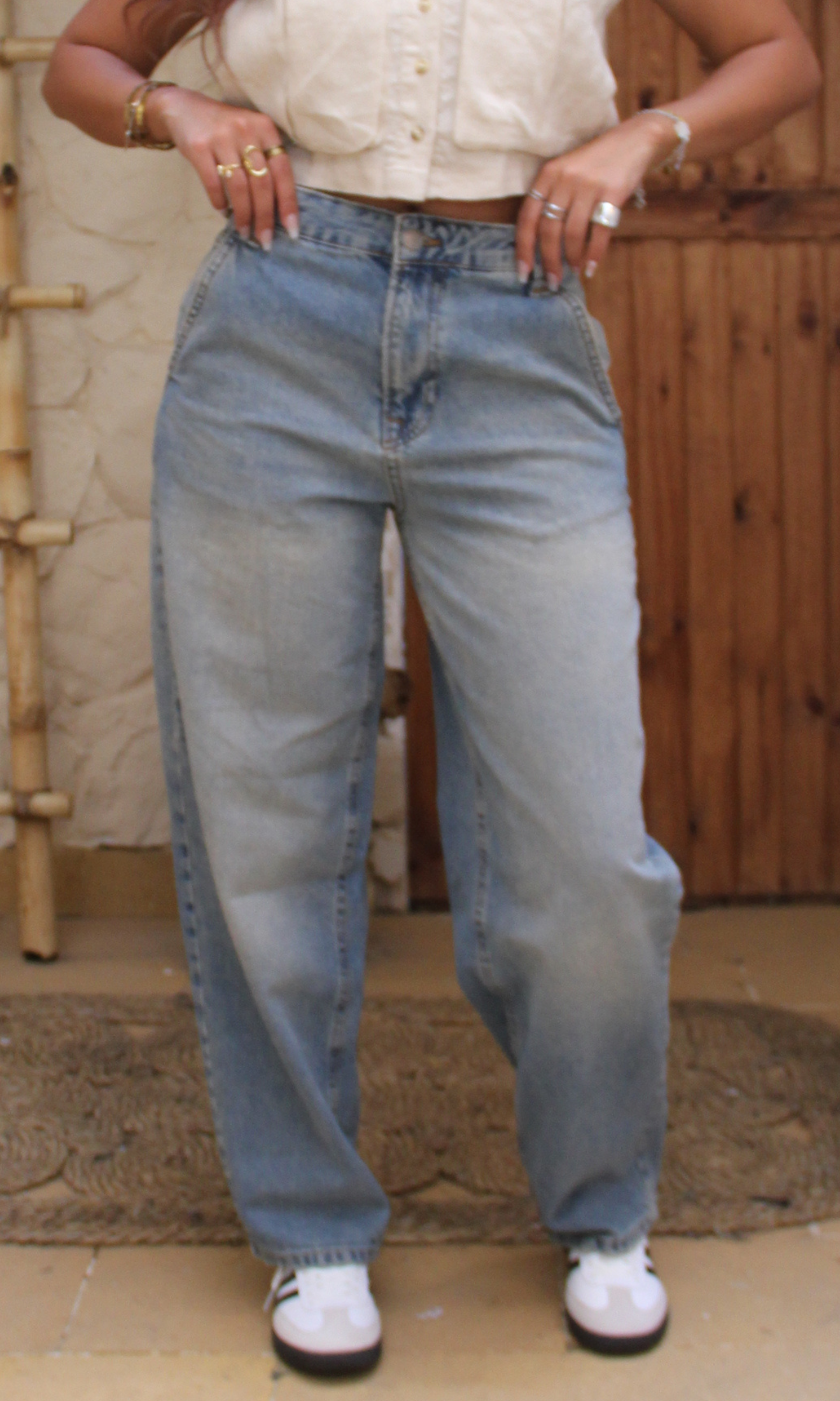 Women Baggy Loose (Blue)